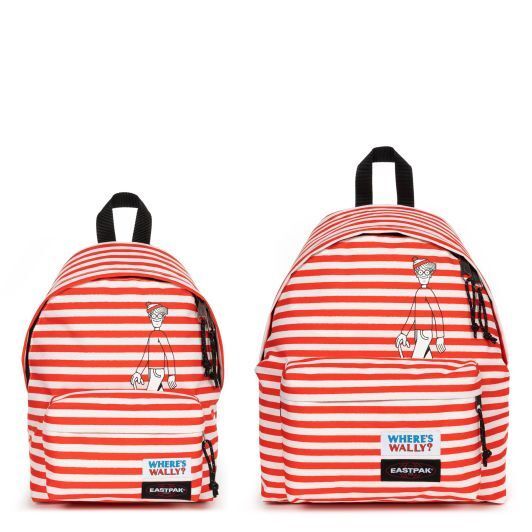 Eastpak Orbit XS Large Mini Rucksack Where's Wally Silk Stripe Eastpak Orbit XS Large Mini Rucksack Where's Wally Silk Stripe