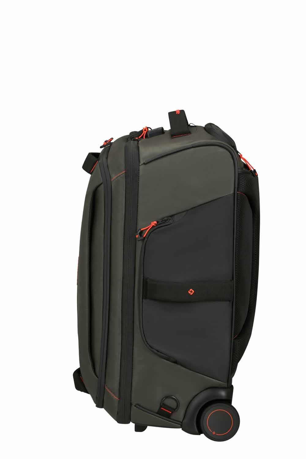 Samsonite Ecodiver Reisetasche/Rucksack mit Rollen 55cm + GRATIS HOTELGUTSCHEIN Climbing Ivy