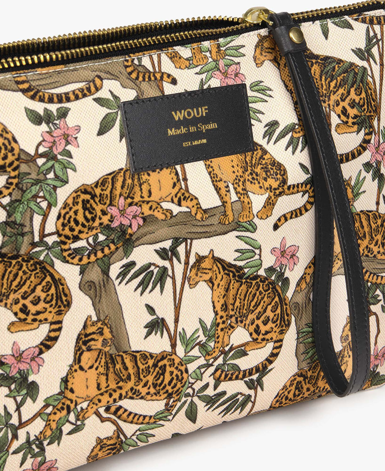 Wouf Accessories XL Pouch Bag Lazy Jungle