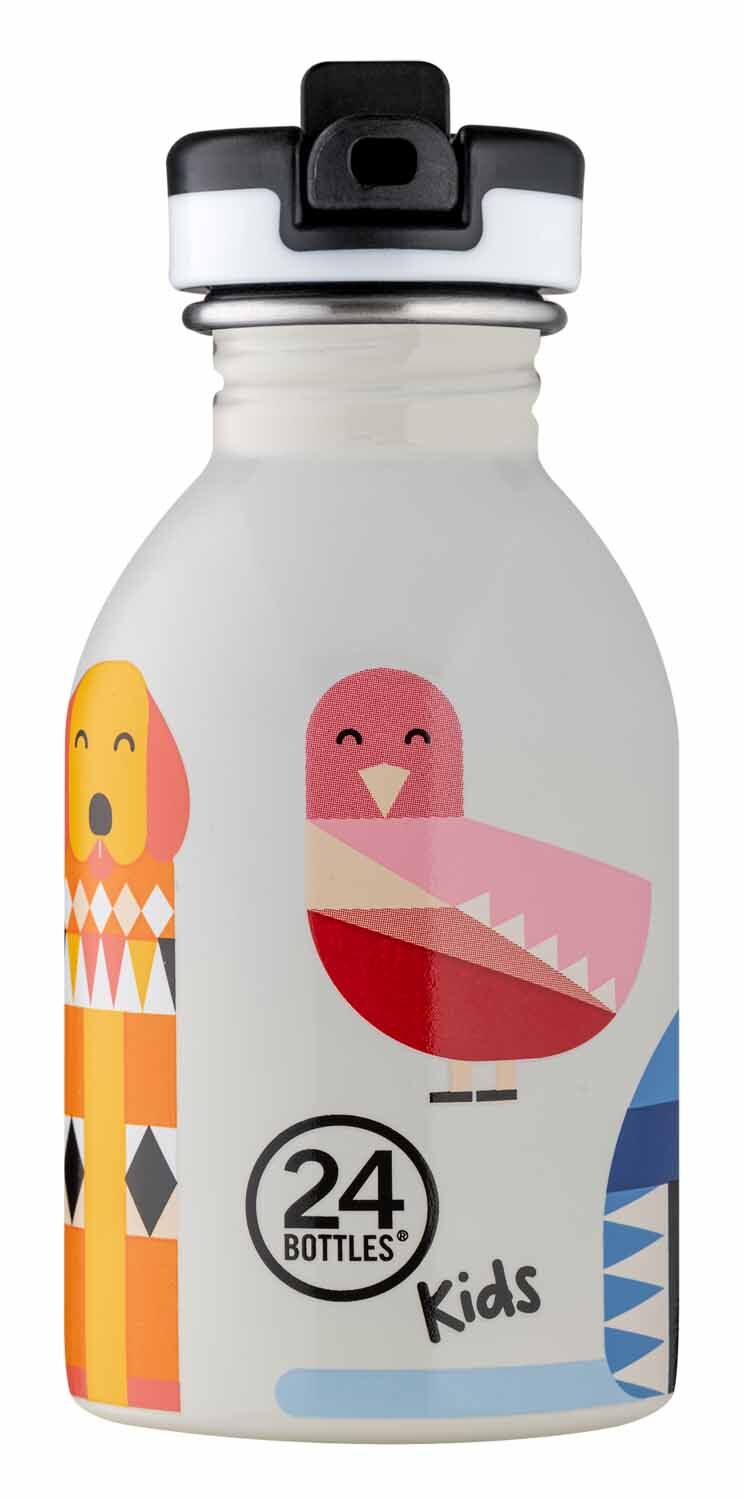 24Bottles® Urban Bottle Kids 250ml mit Sport Lid Best Friends