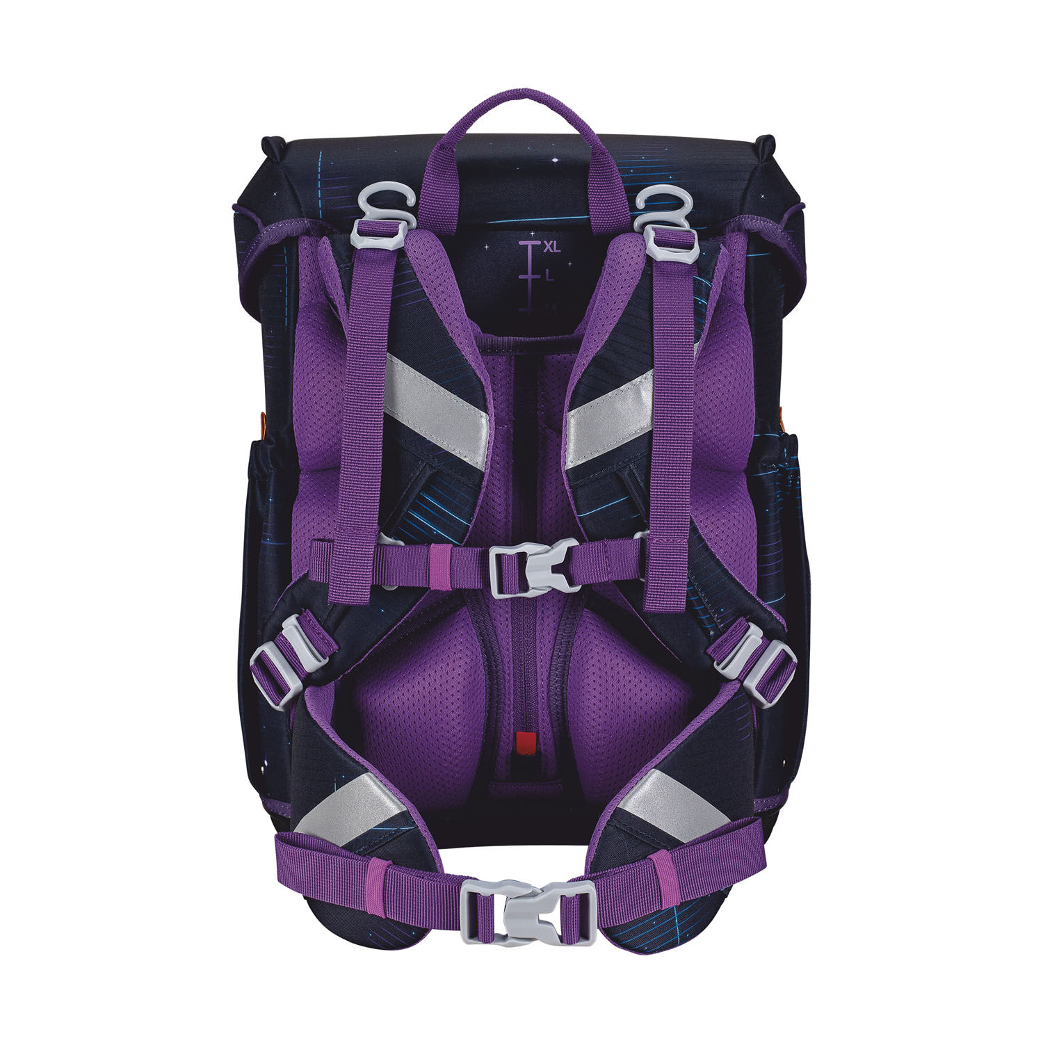 Scout Neo Exklusiv Safety Light Schulranzen-Set 5-teilig Spooky Starlight Scout Neo Exklusiv Safety Light Schulranzen-Set 5-teilig Spooky Starlight