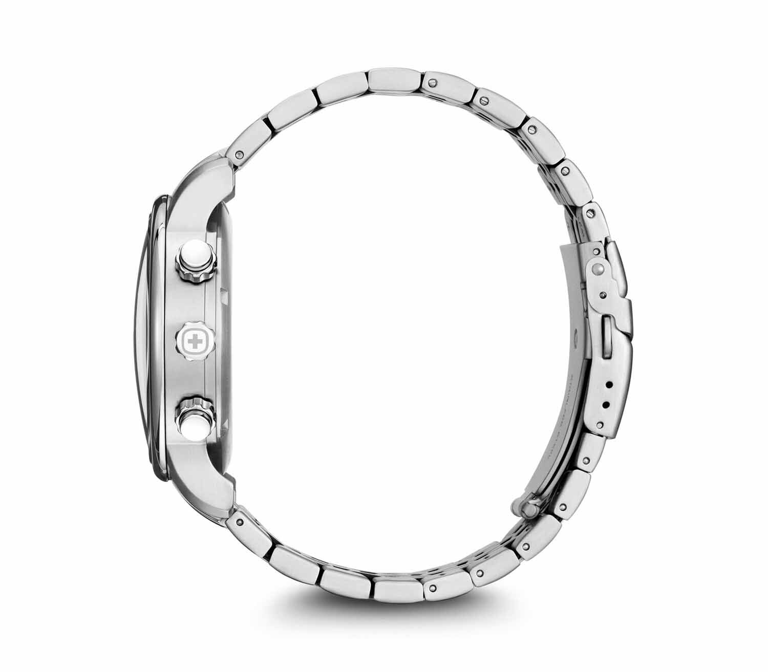 Wenger Urban Classic Chrono 42mm Herrenuhr blau/silber Wenger Urban Classic Chrono 42mm Herrenuhr blau/silber