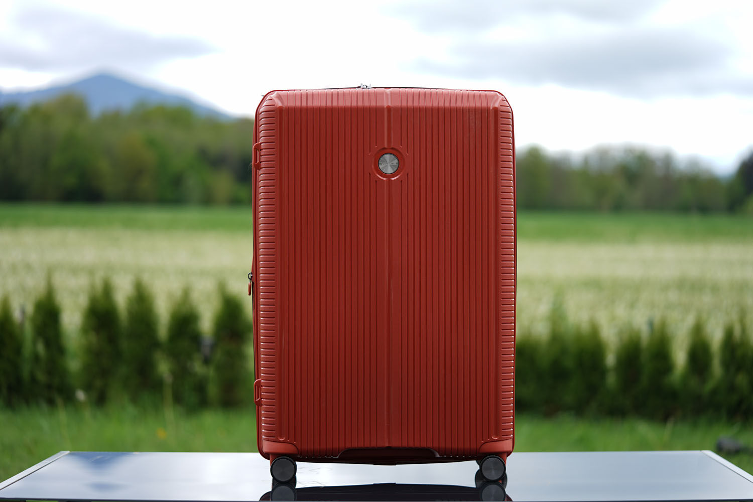 Verage Rome Trolley Large Check-in sunset orange