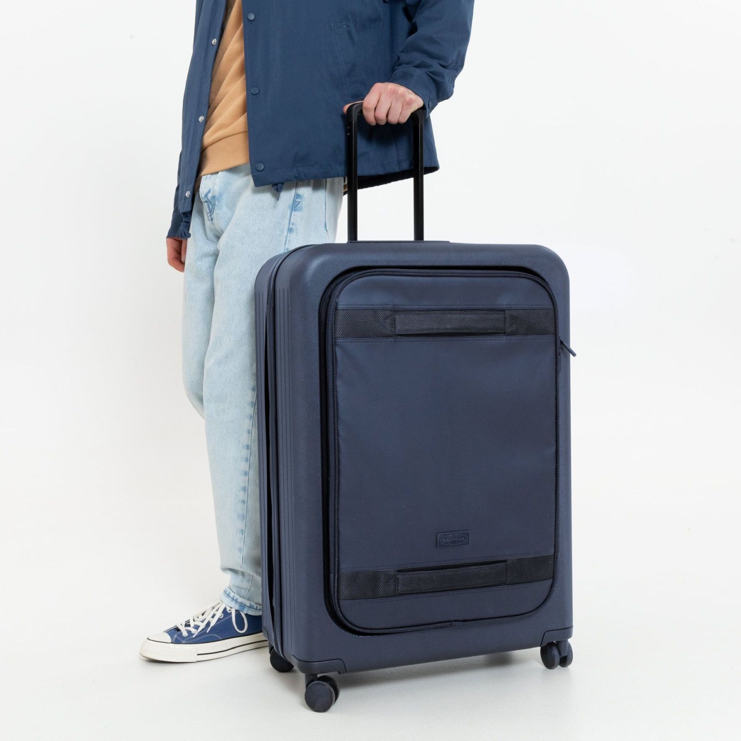 Eastpak CNNCT CASE L Reisetrolley 4-Rollen Marine