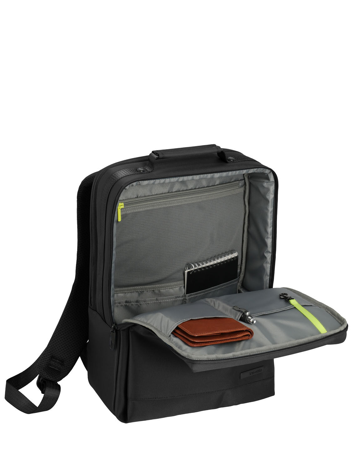 Travelite Workfloow Rucksack M mit 15,6" Laptopfach Schwarz