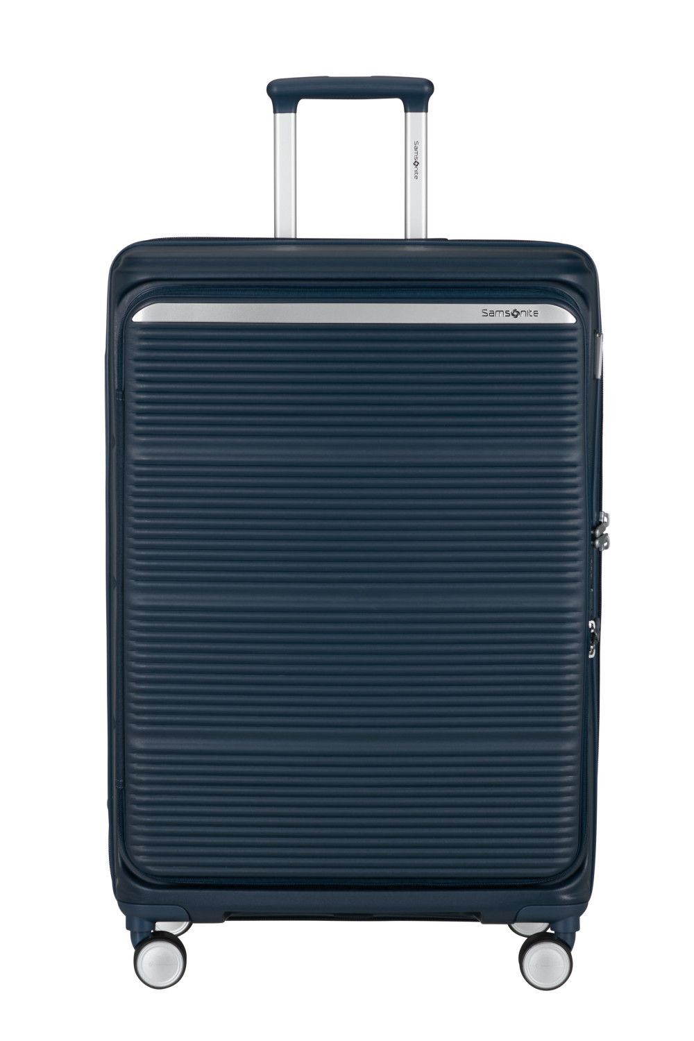 Samsonite Paralux Trolley mit 4 Rollen, erweiterbar, L, midnight navy