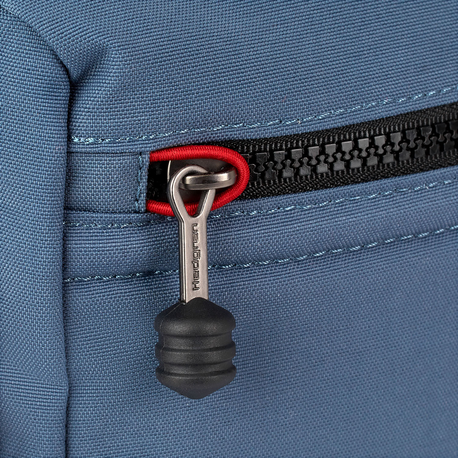 Hedgren Great American Heritage CRUSADE Drawstring Backpack RFID Denim Blue Hedgren Great American Heritage CRUSADE Drawstring Backpack RFID Denim Blue