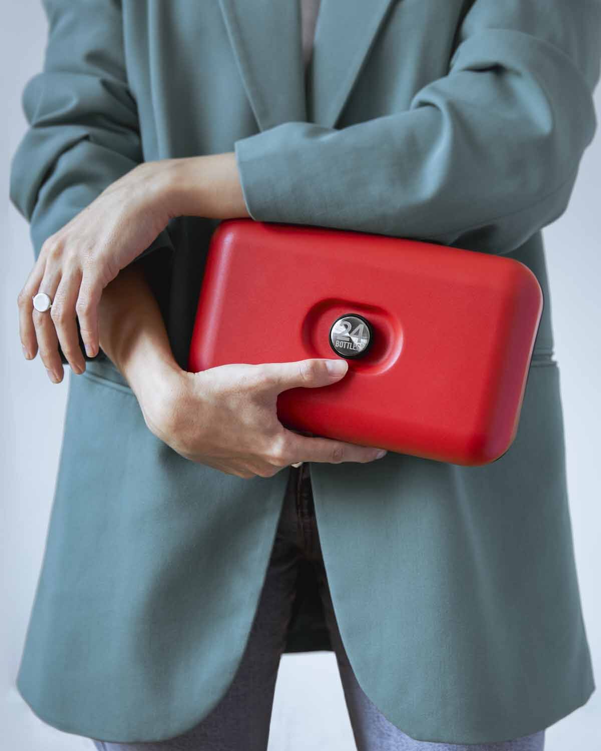 24Bottles® Lunch box Hot Red