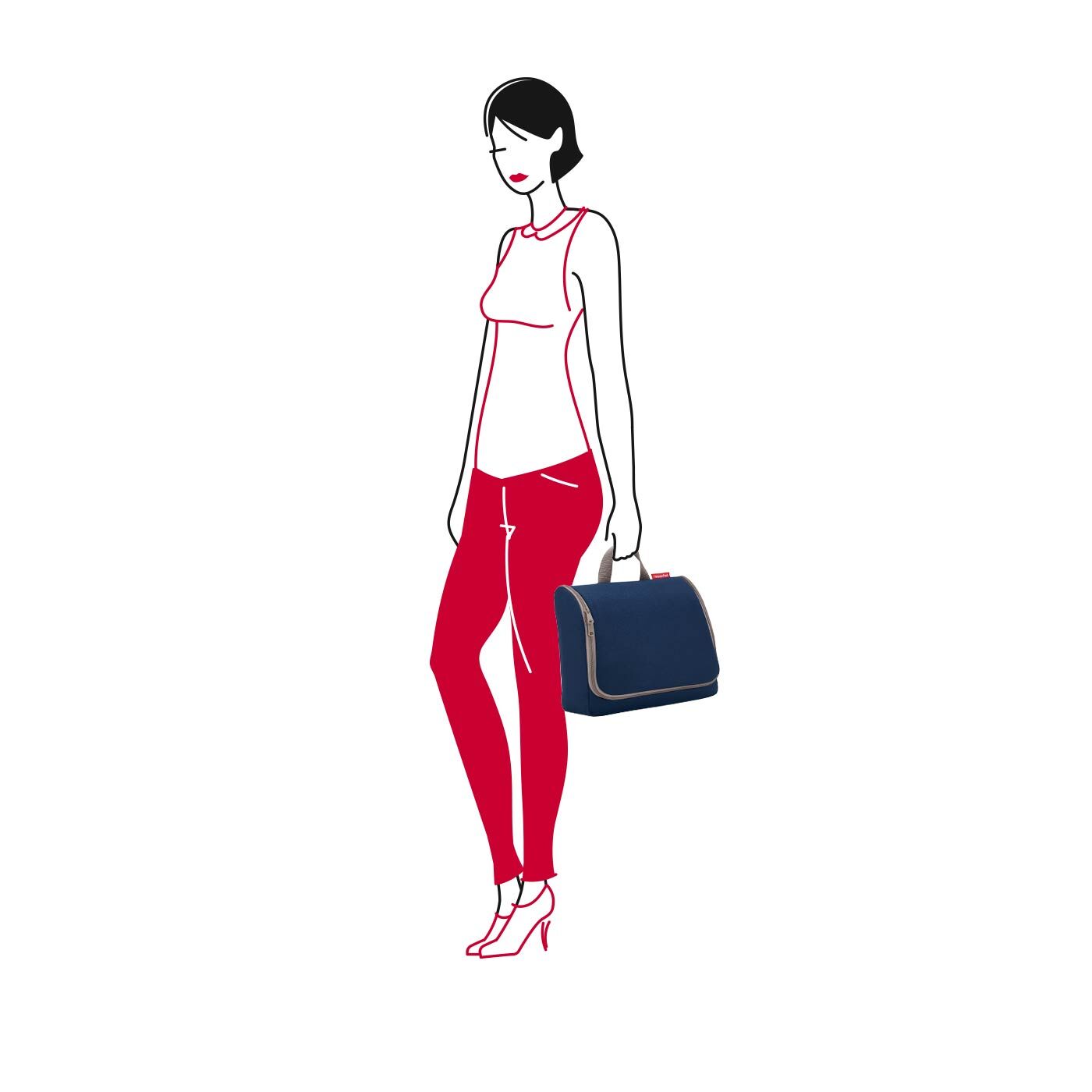 Reisenthel cosmetics toiletbag XL dark blue