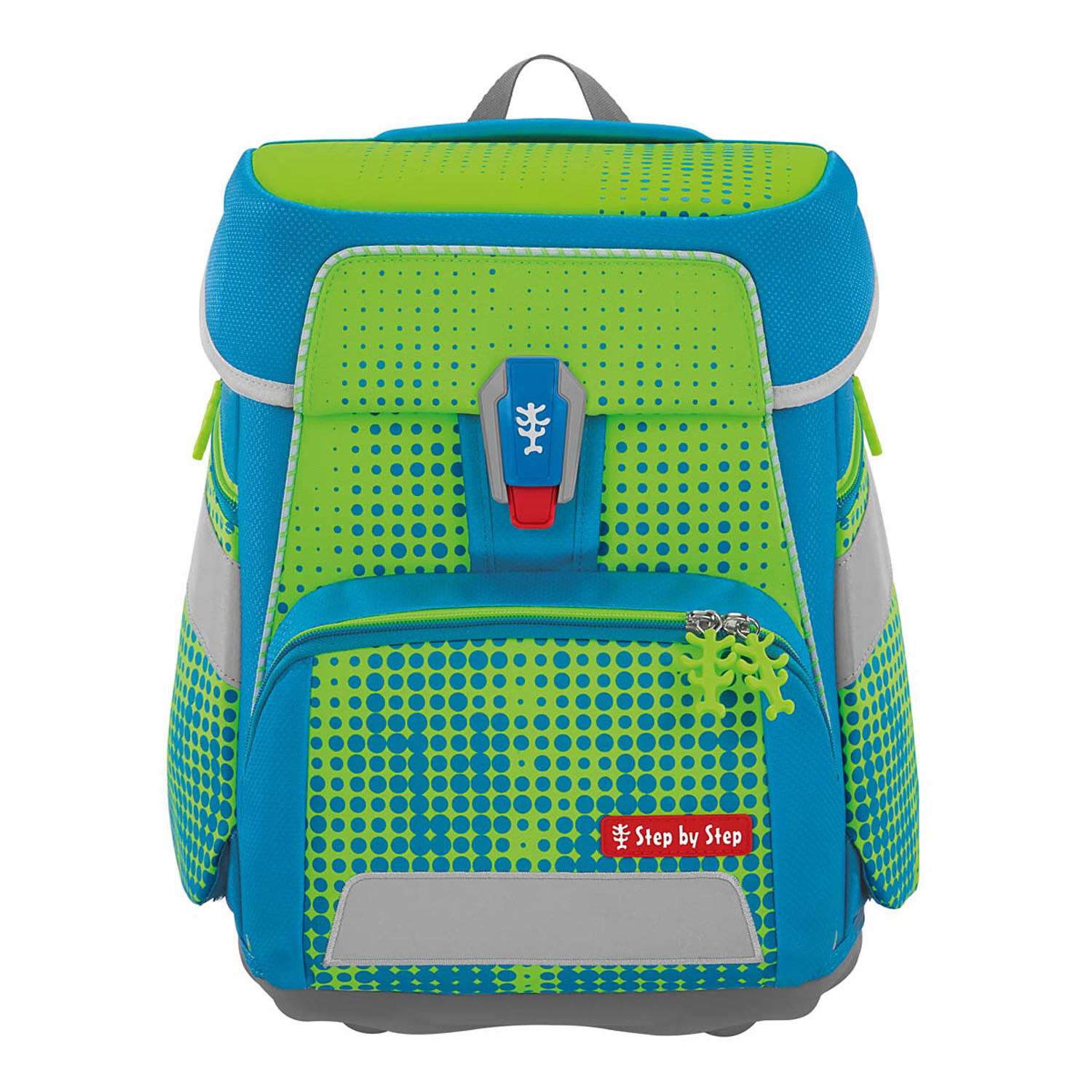 Step by Step SPACE NEON Schulranzen-Set, 5-teilig Race Car Chuck