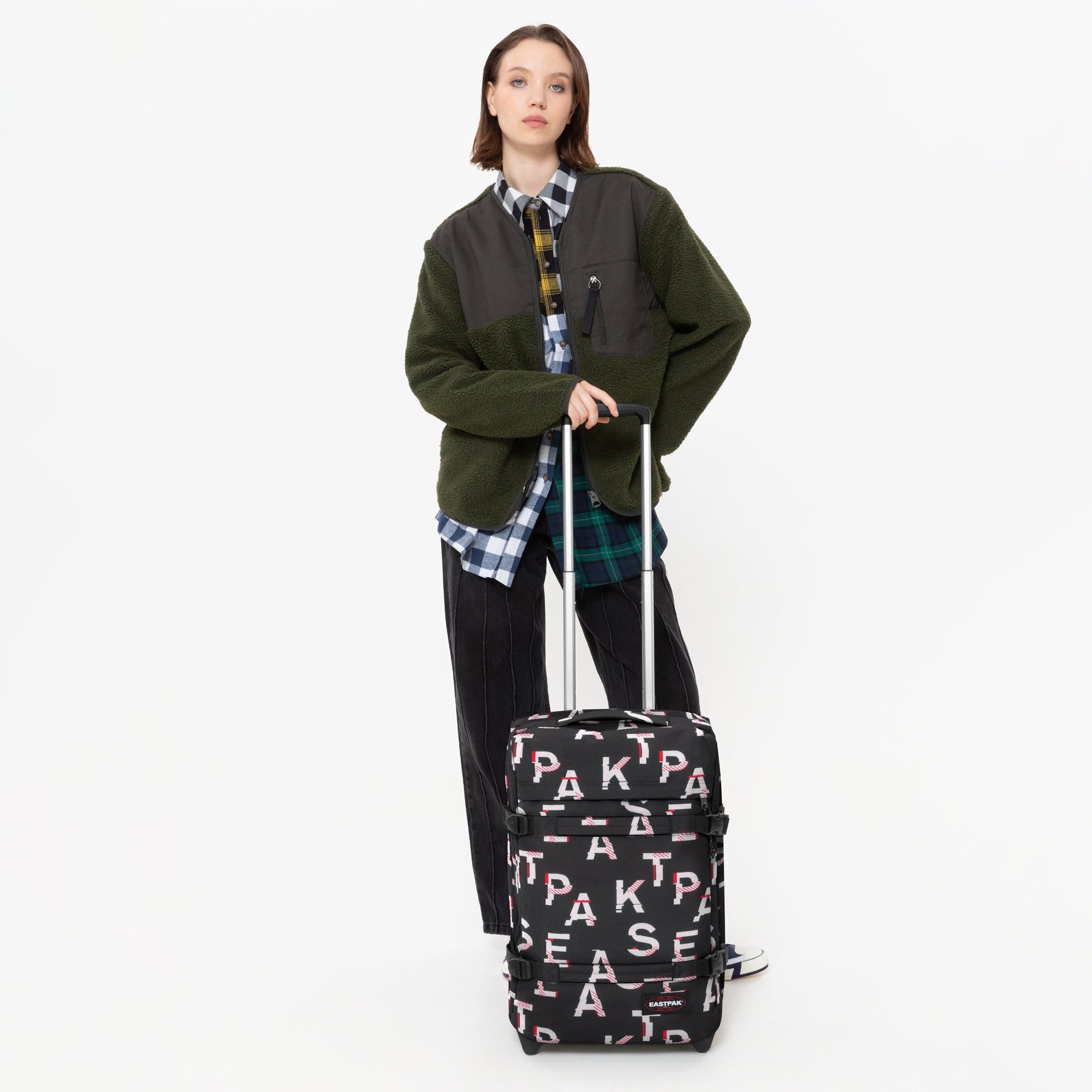 Eastpak Transit'R Reisetrolley S mit 2 Rollen 24 Mash Core