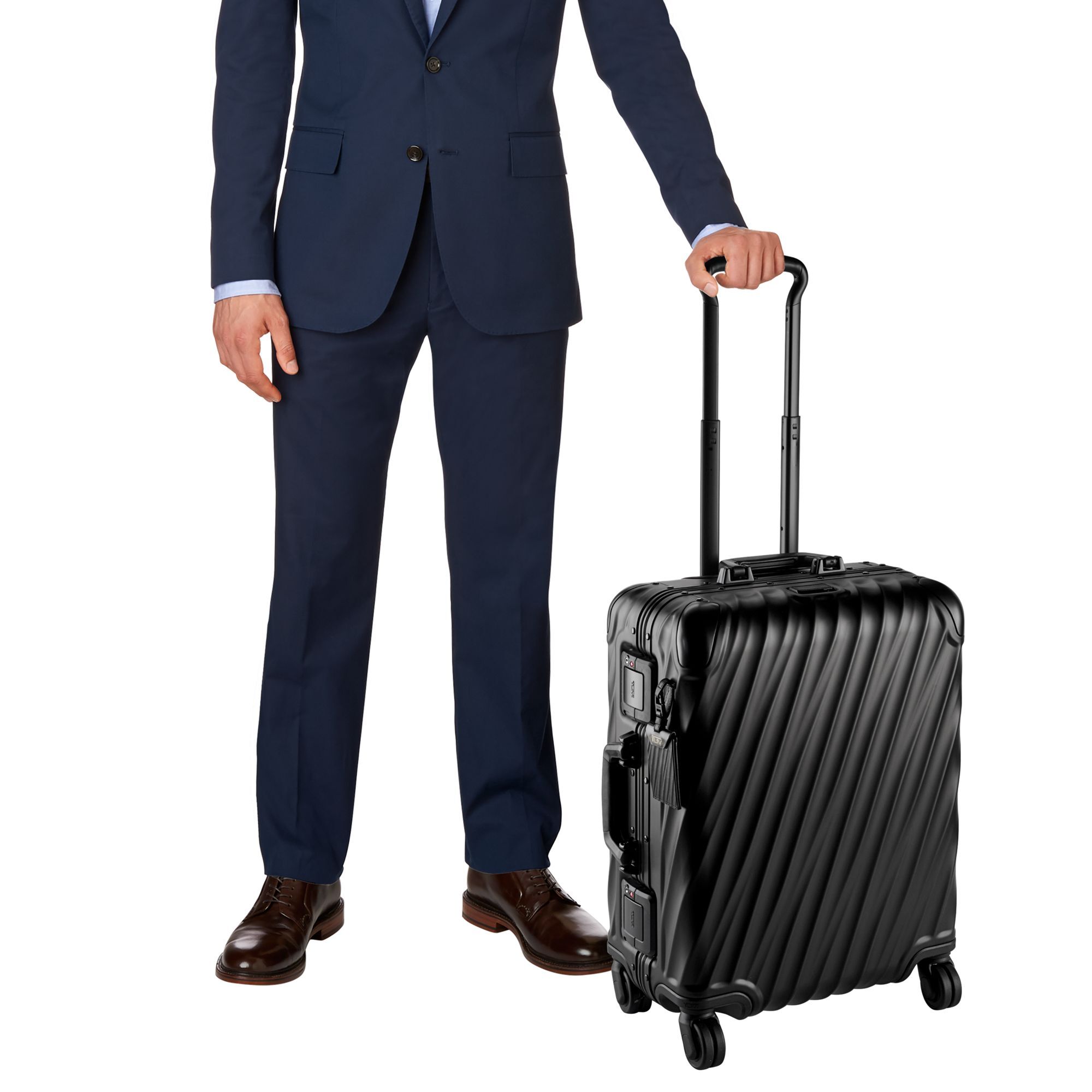 Tumi 19 Degree Aluminium Handgepäck Continental 56 cm + Gratis Hotelgutschein Matte Black