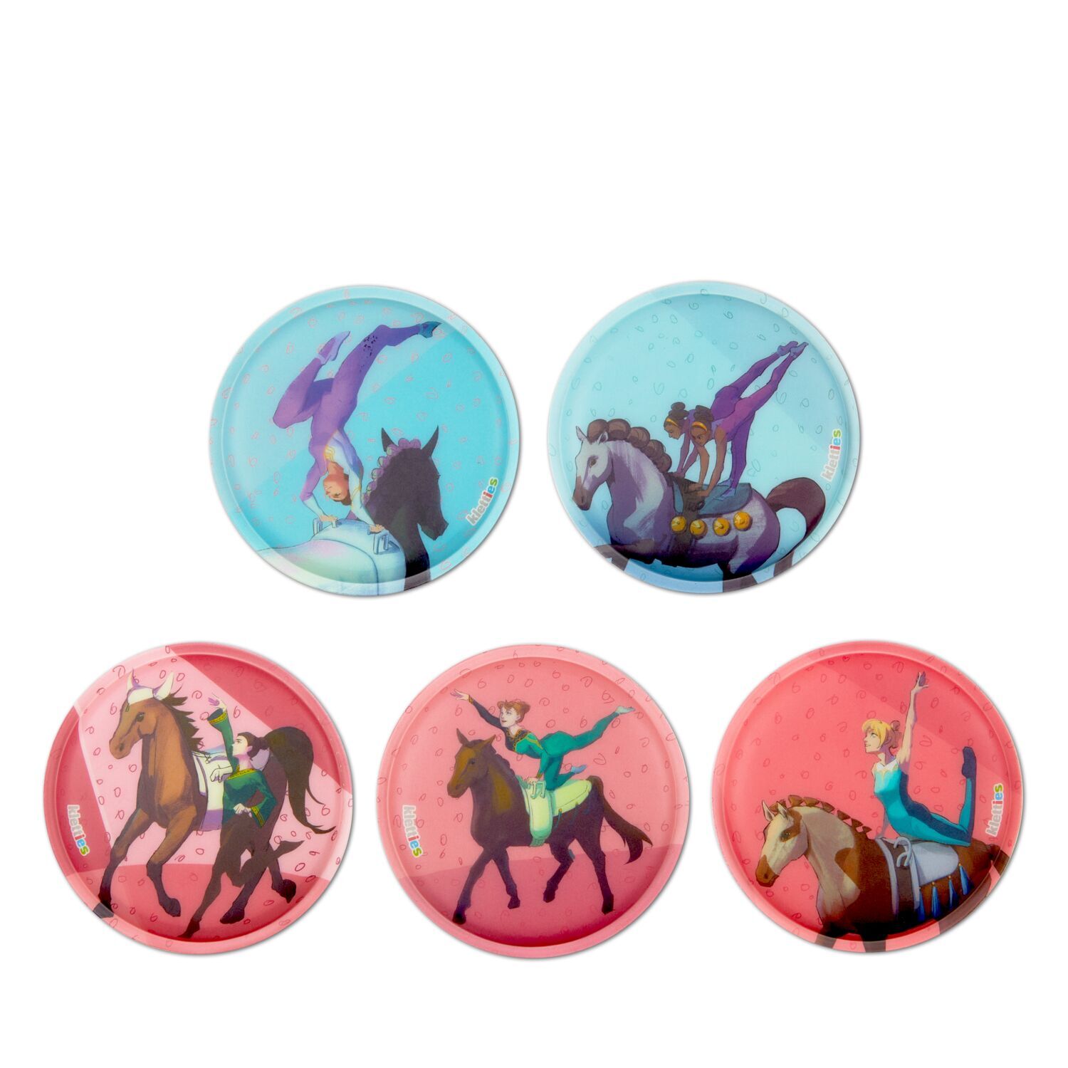 ergobag Kletties Matt Set (5-tlg.) Voltigieren