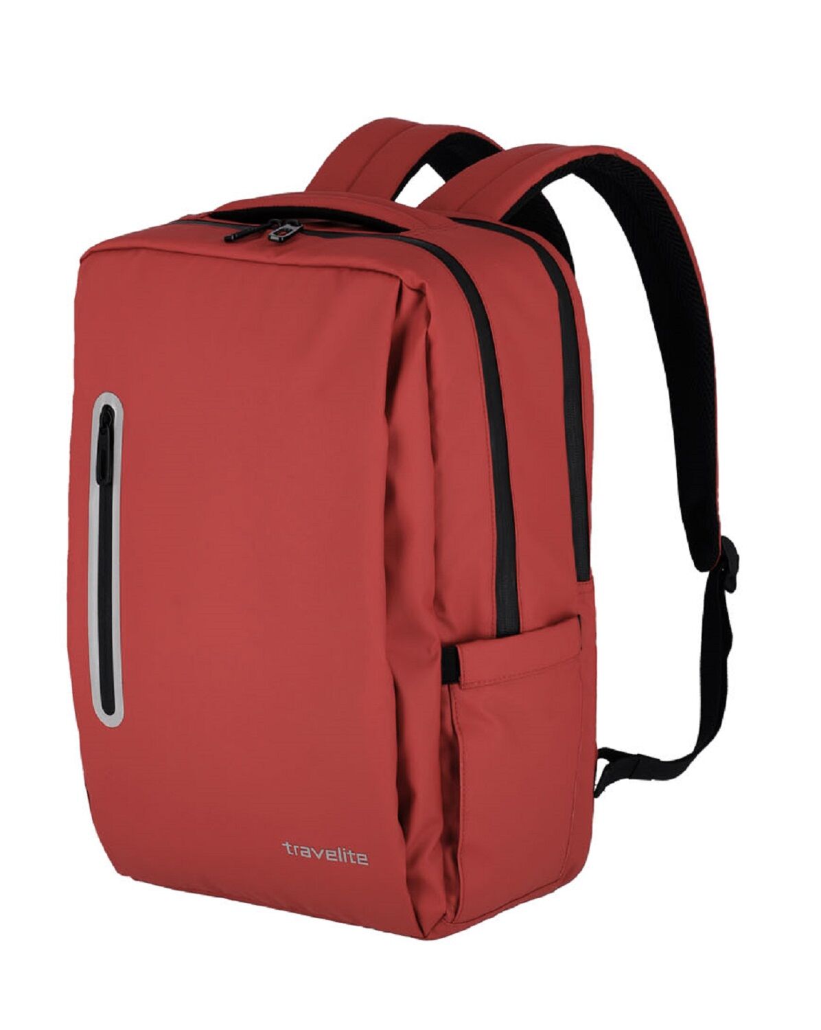 Travelite Basics Rucksack Boxy Rot