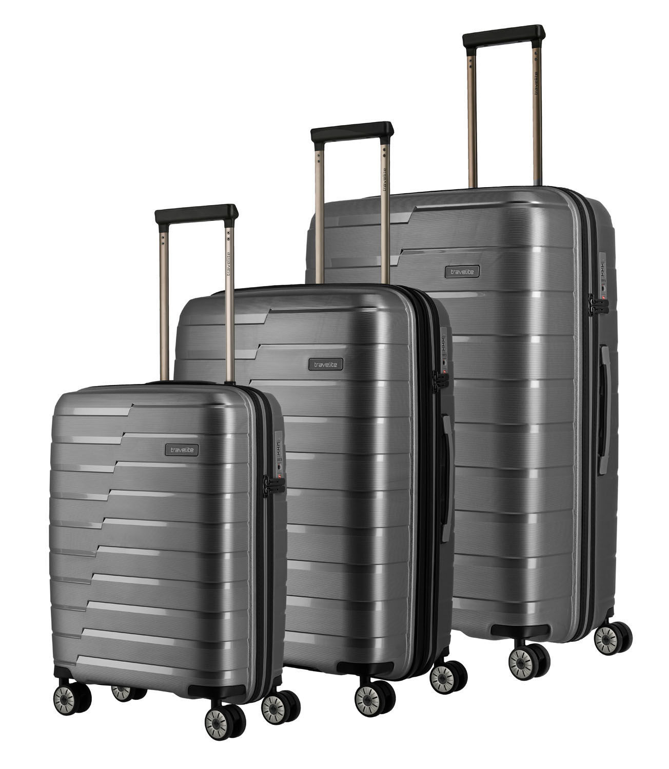 Travelite Air Base 4-Rad Trolley Set L/M-erw/S Travelite Air Base 4-Rad Trolley Set L/M-erw/S