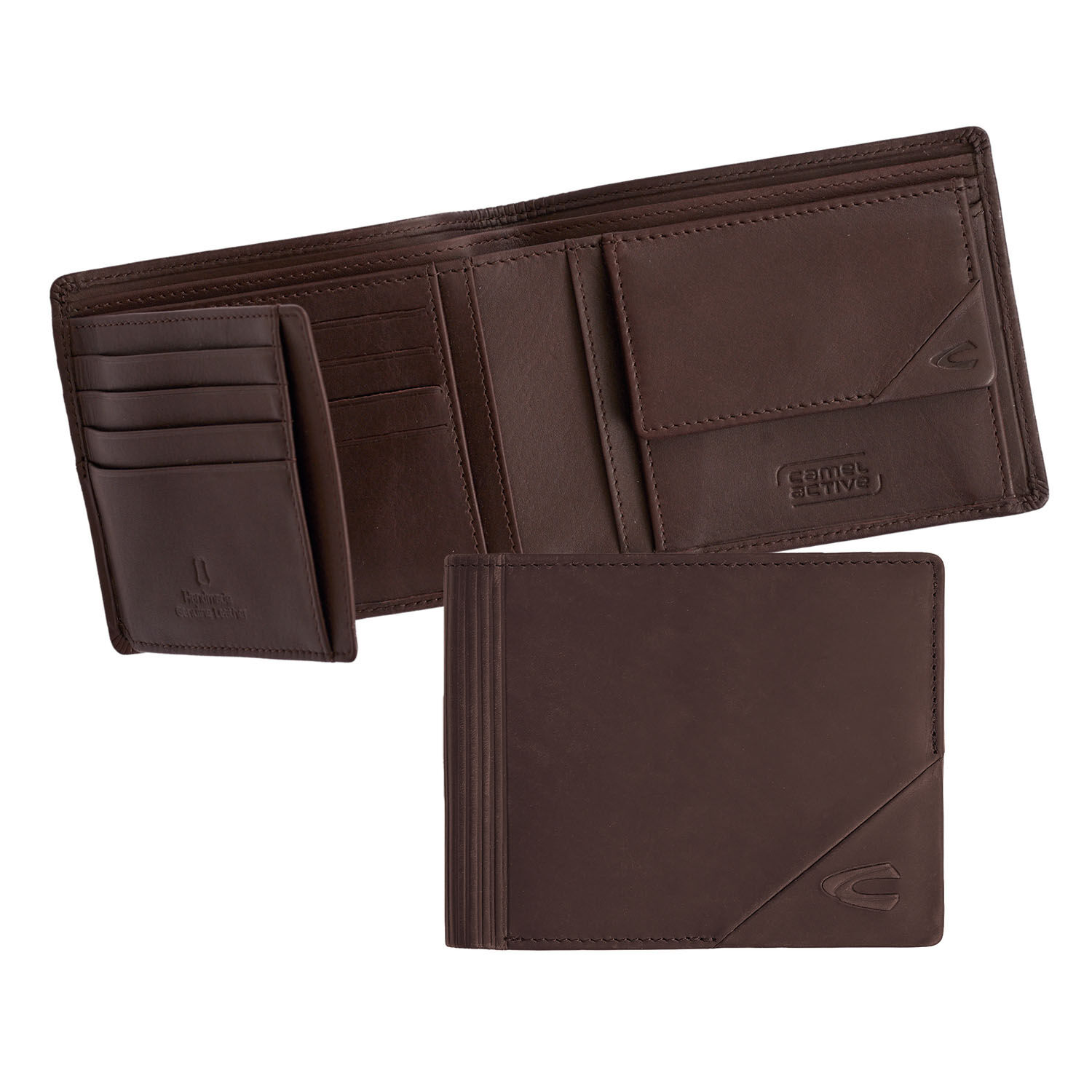 Camel Active Taiga Brieftasche Horizontal 4214 Braun