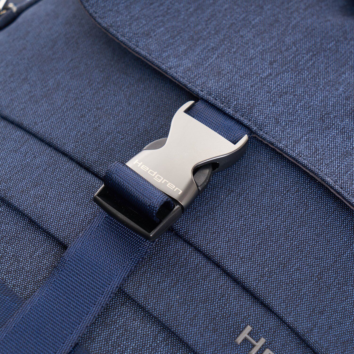 Hedgren Knock Out CASSIEL Rucksack mit Überschlag und Laptopfach 15" Falcon Grey