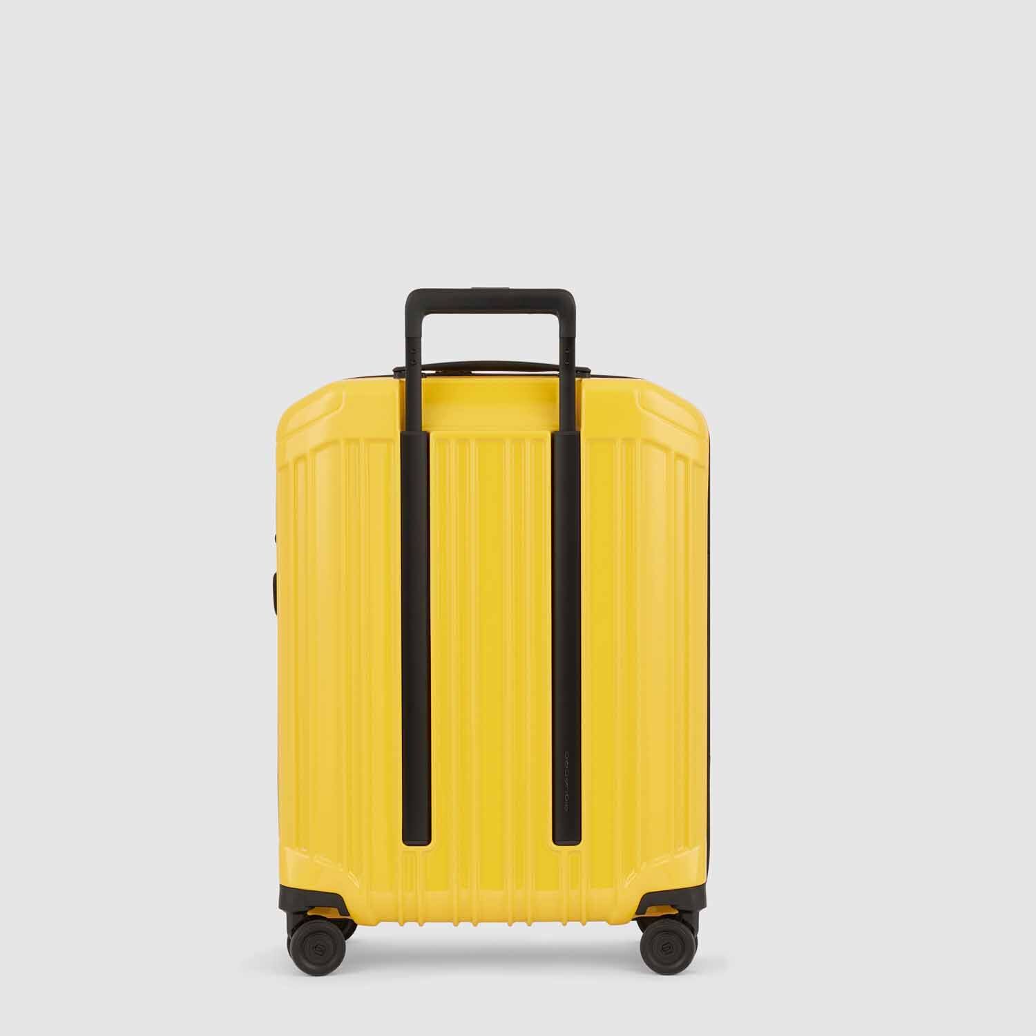 Piquadro PQ-Light Handgepäck Koffer 4-Rollen, glänzend Gelb