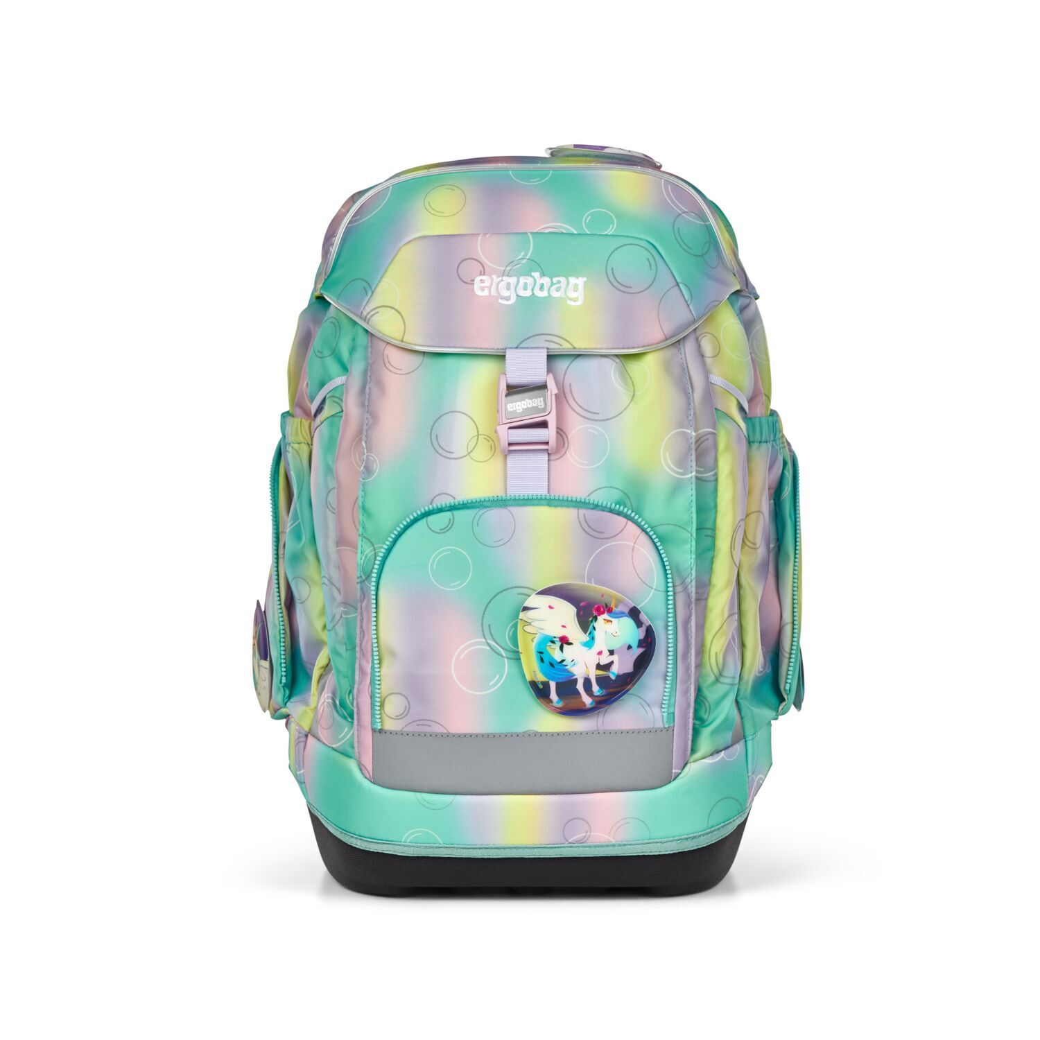 ergobag maxi REFLEX GLOW 6-teiliges Schulrucksack-Set 2025 ZauBärwelt