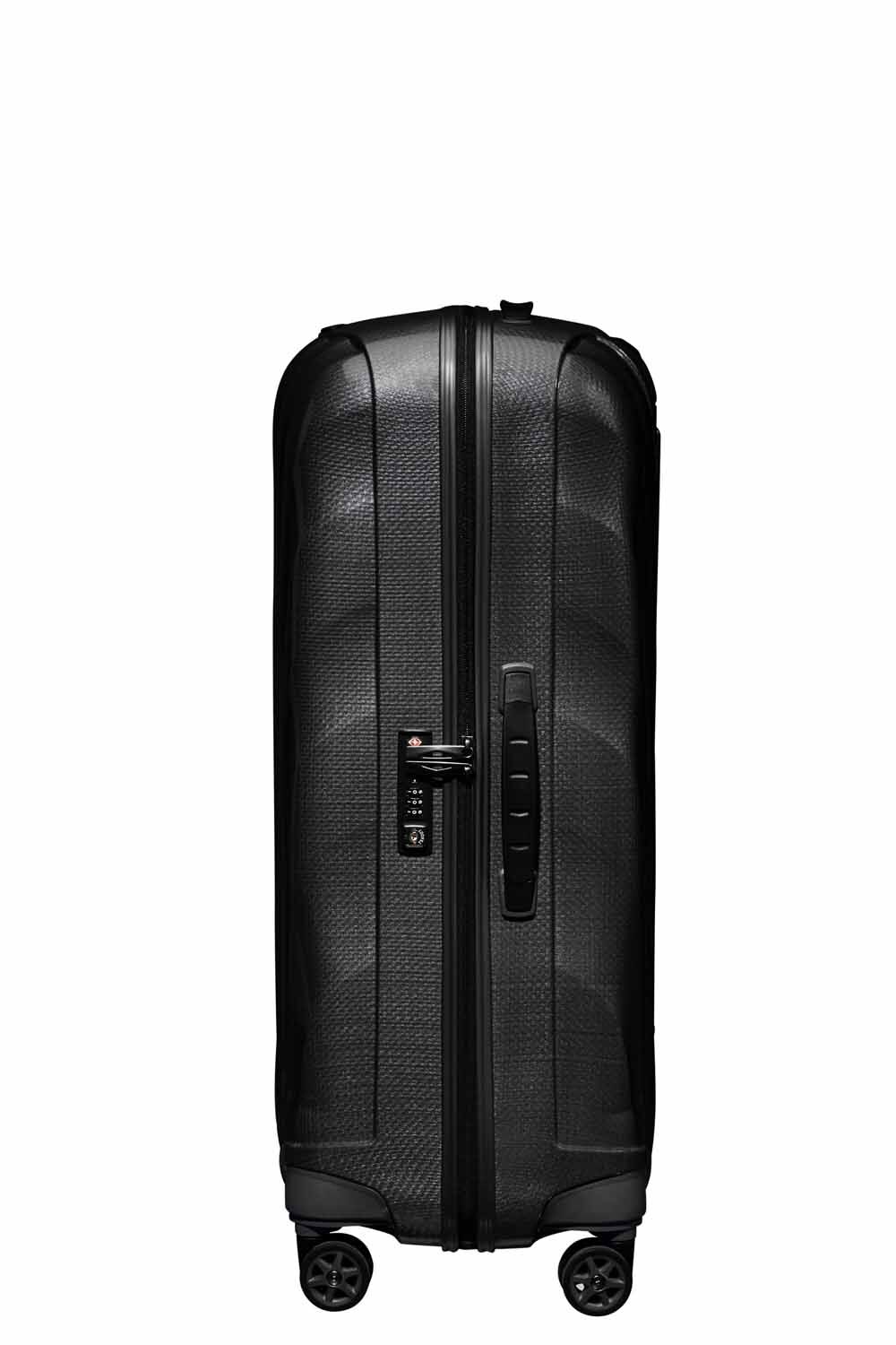 Samsonite C-Lite Trolley mit 4 Rollen 75cm + GRATIS HOTELGUTSCHEIN Black