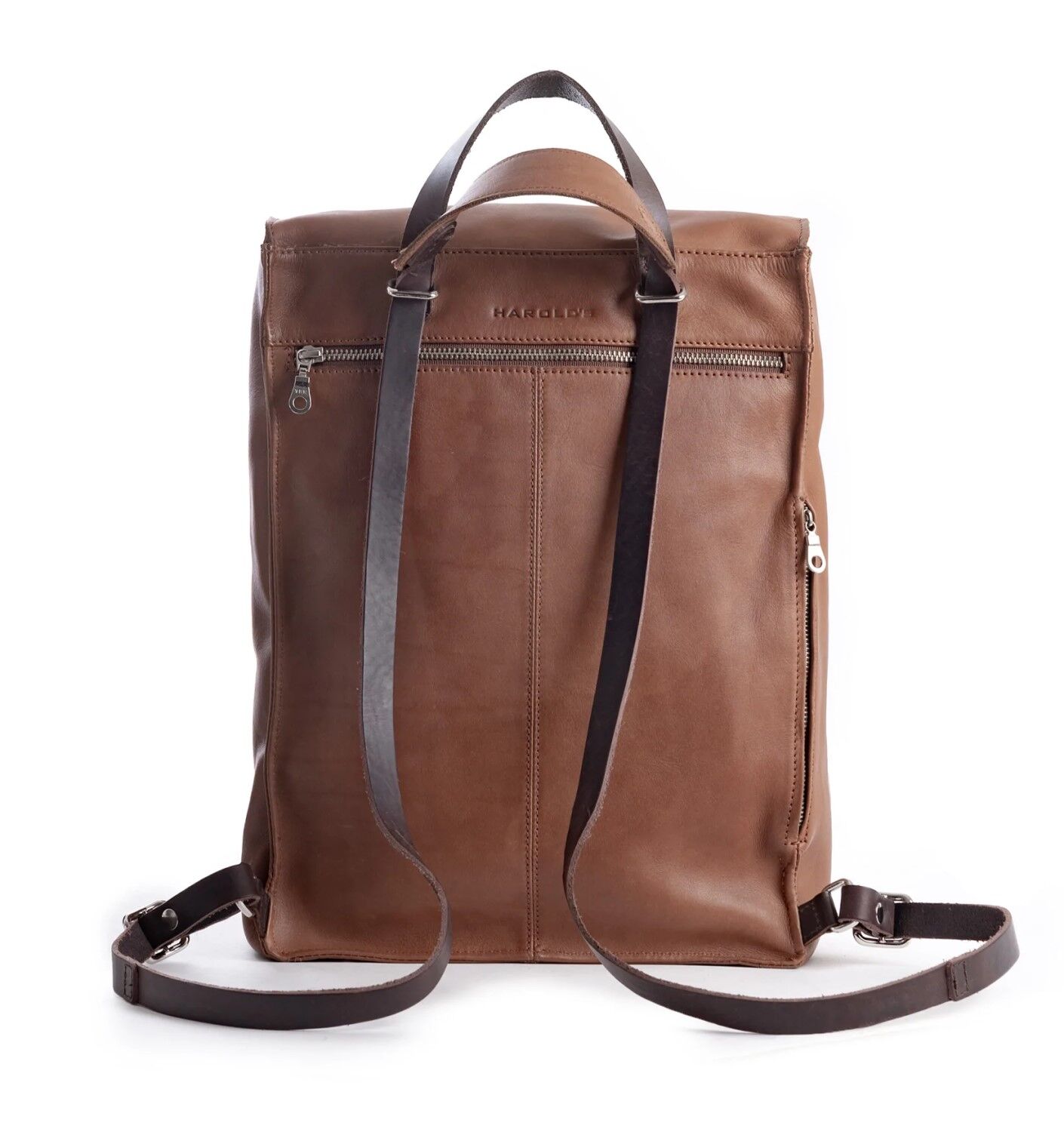Harold's Lift Notebook Rucksack L cognac
