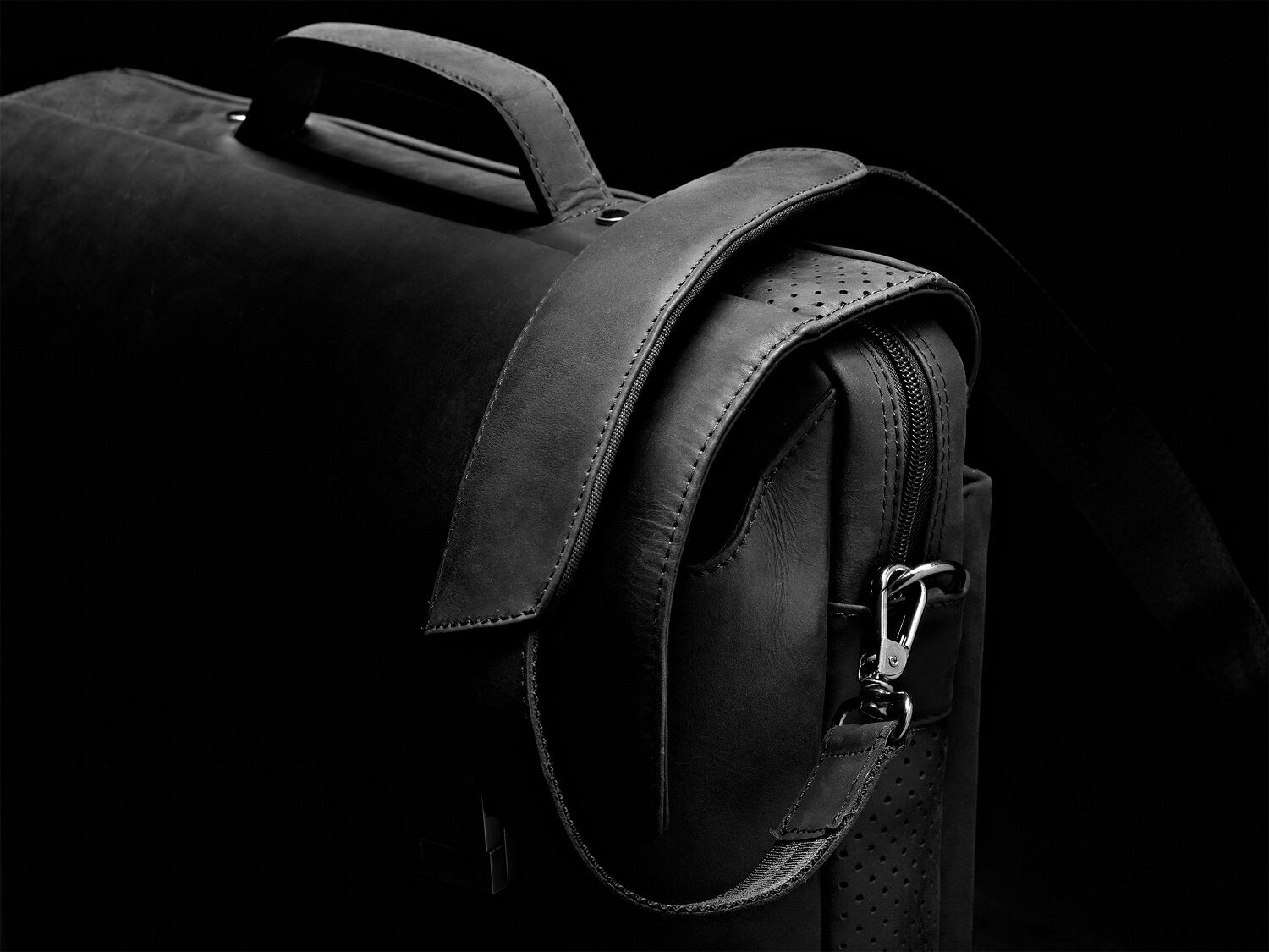 Harold's Leather Gentleman Aktentasche L Braun