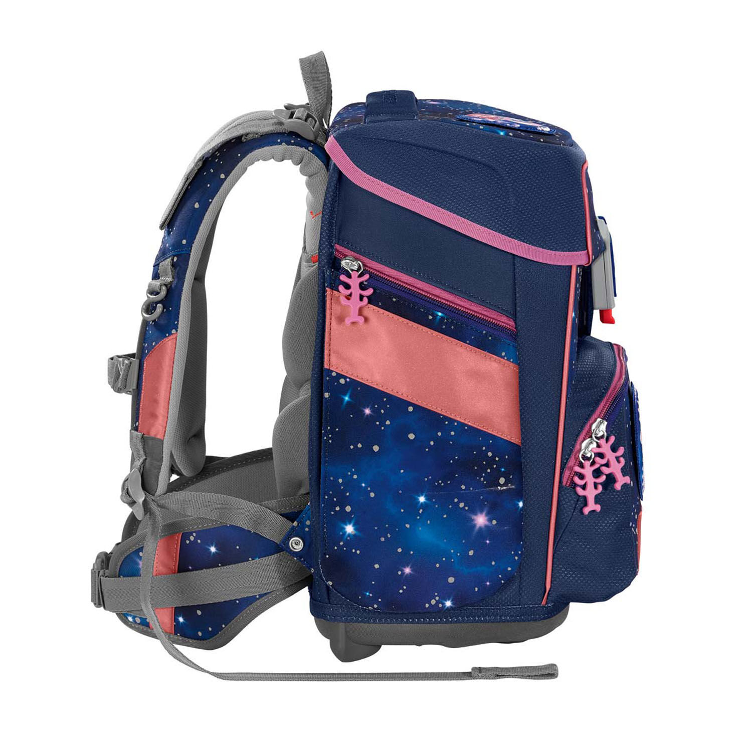 Step by Step SPACE REFLECT Schulranzen-Set, 5-teilig Star Seahorse Zoe
