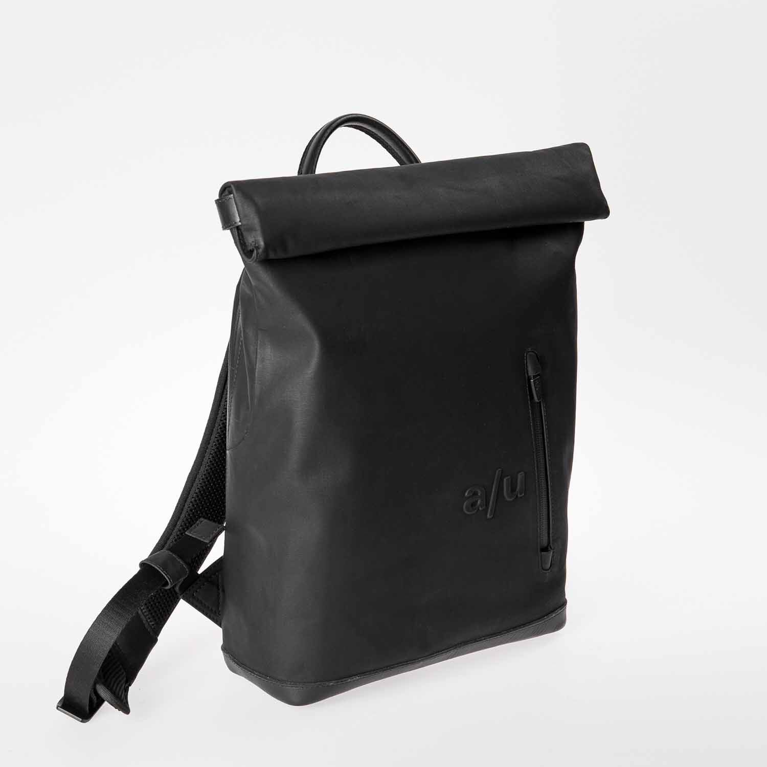 aunts & uncles Japan Wakayama Rolltop Rucksack mit 13" Notebookfach black