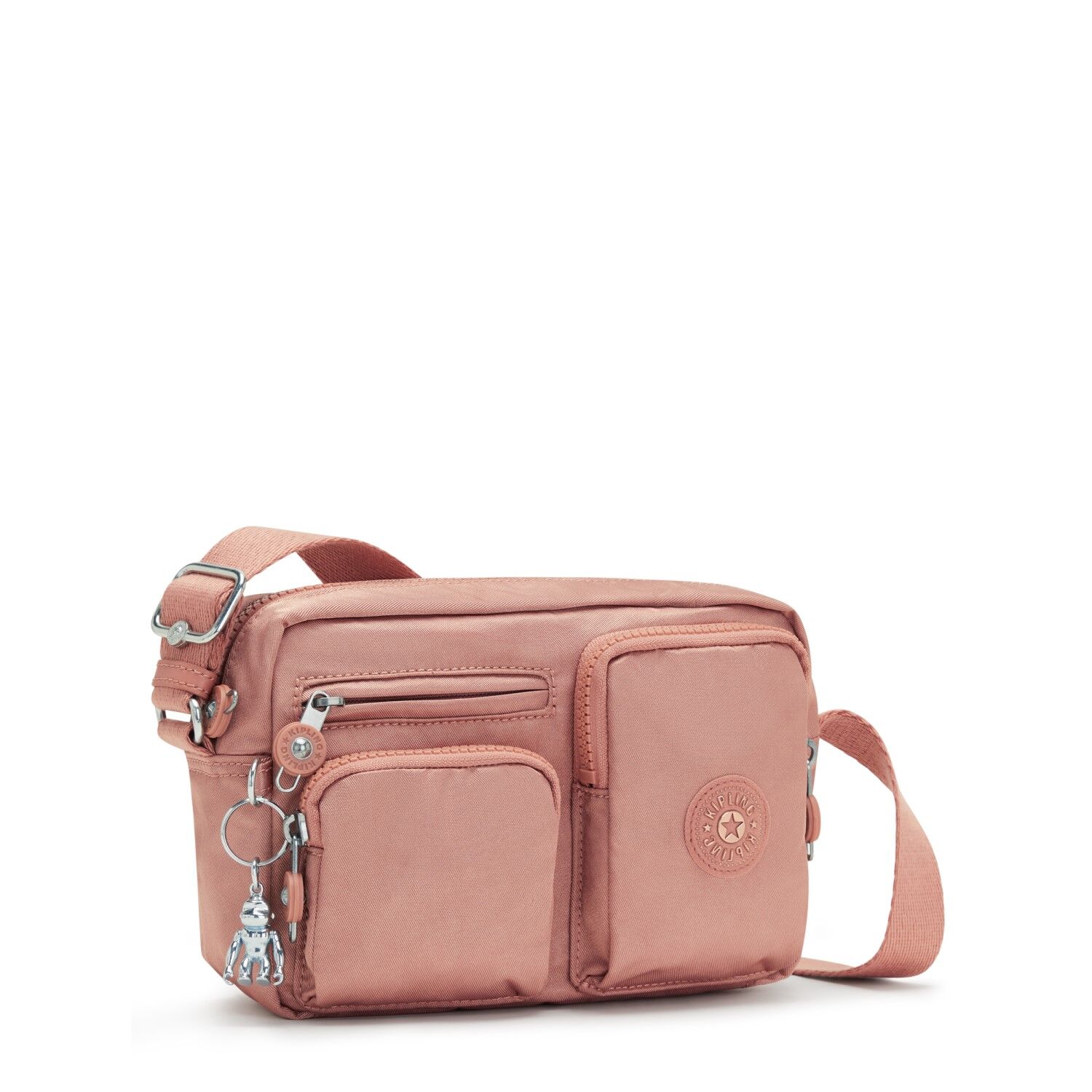 Kipling ALBENA Kleine Umhängetasche Dynamic Twill Warm Rose
