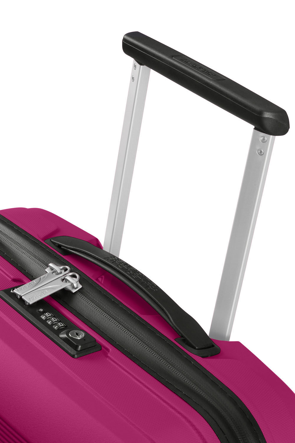 American Tourister Airconic Handgepäck Trolley 55cm mit 4 Rollen + GRATIS HOTELGUTSCHEIN Deep Orchid