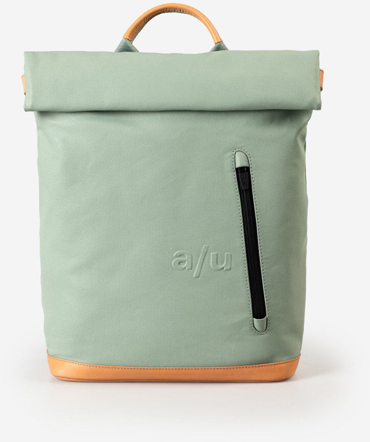 aunts & uncles Japan Wakayama Rolltop Rucksack mit 13" Notebookfach Sage green