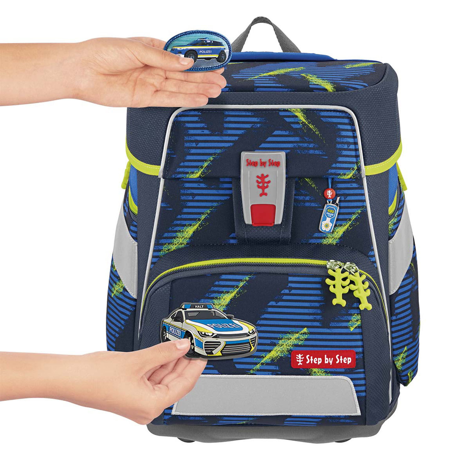 Step by Step MAGIC MAGS Set aus 3-Teilen Police Car Cody