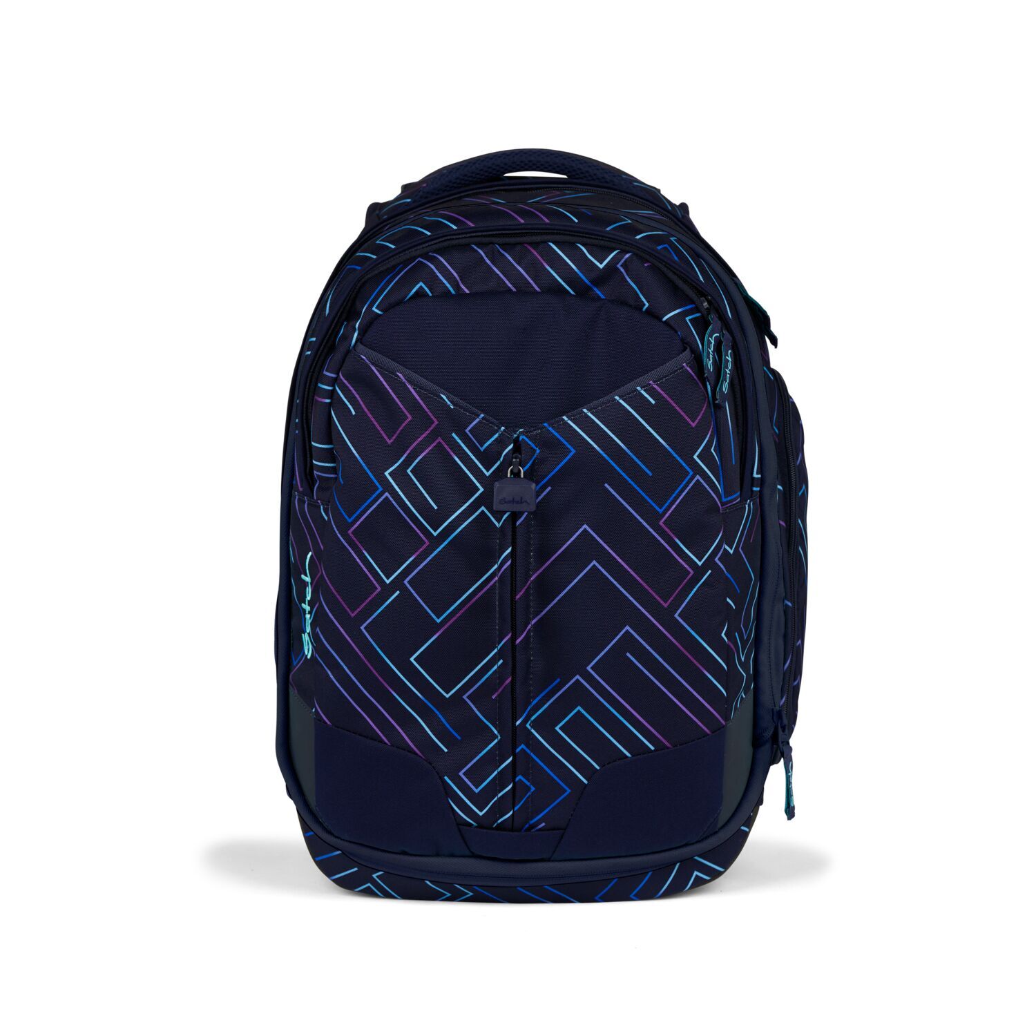 satch match Schulrucksack  Purple Laser