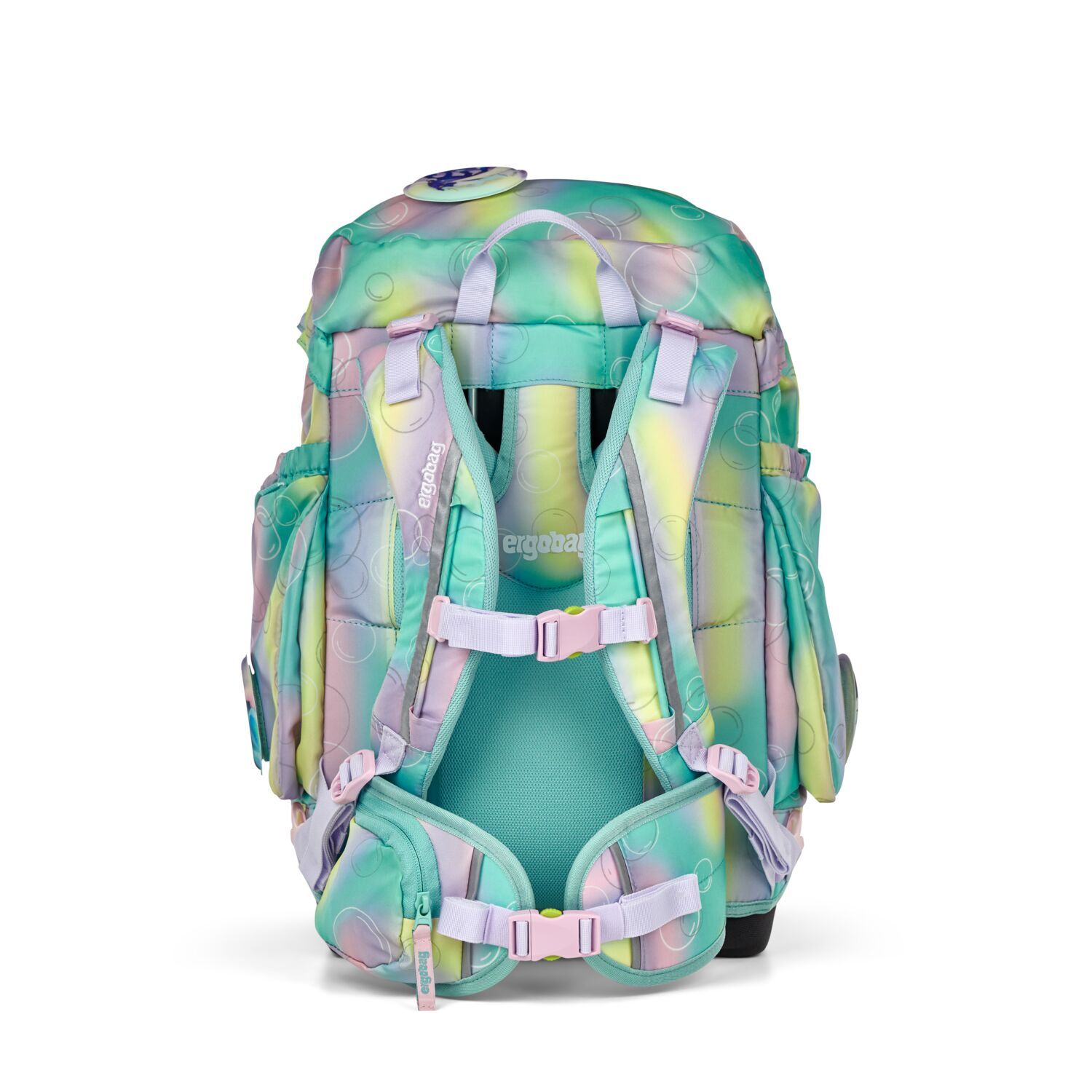 ergobag maxi REFLEX GLOW 6-teiliges Schulrucksack-Set 2025 ZauBärwelt