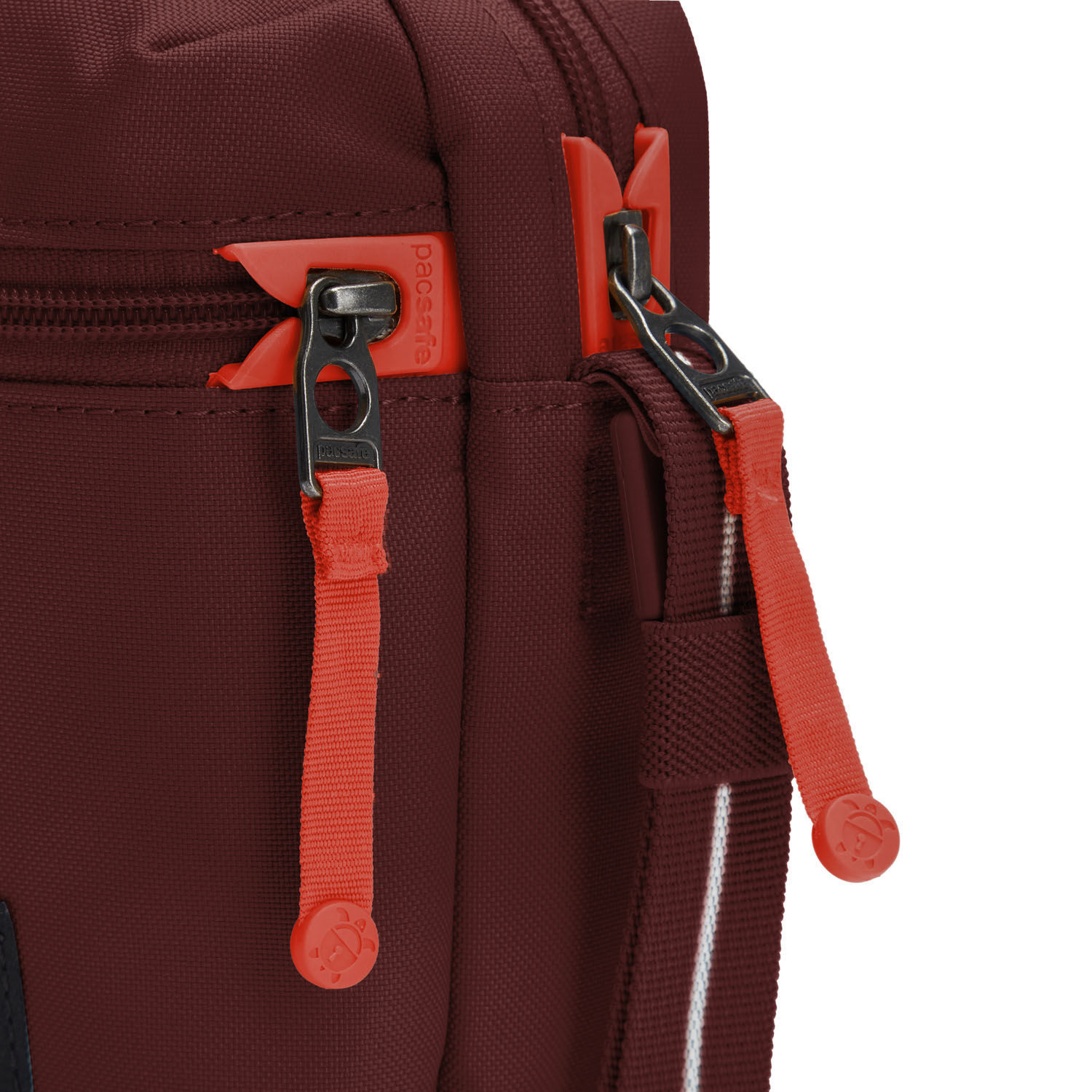 pacsafe GO Anti-Theft Micro Crossbody Garnet Red pacsafe GO Anti-Theft Micro Crossbody Garnet Red