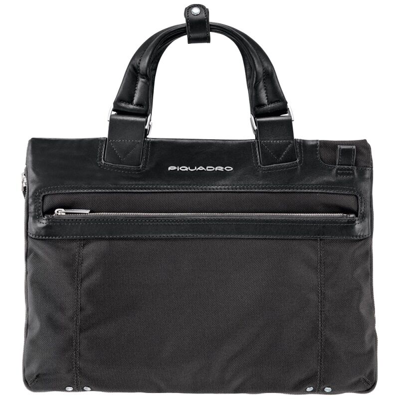 Piquadro Link Erweiterbare Laptoptasche schmal