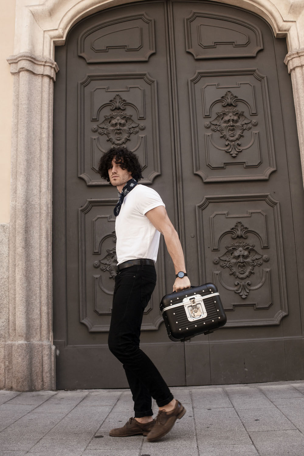 FPM Bank Vanity Case Caviar -Black