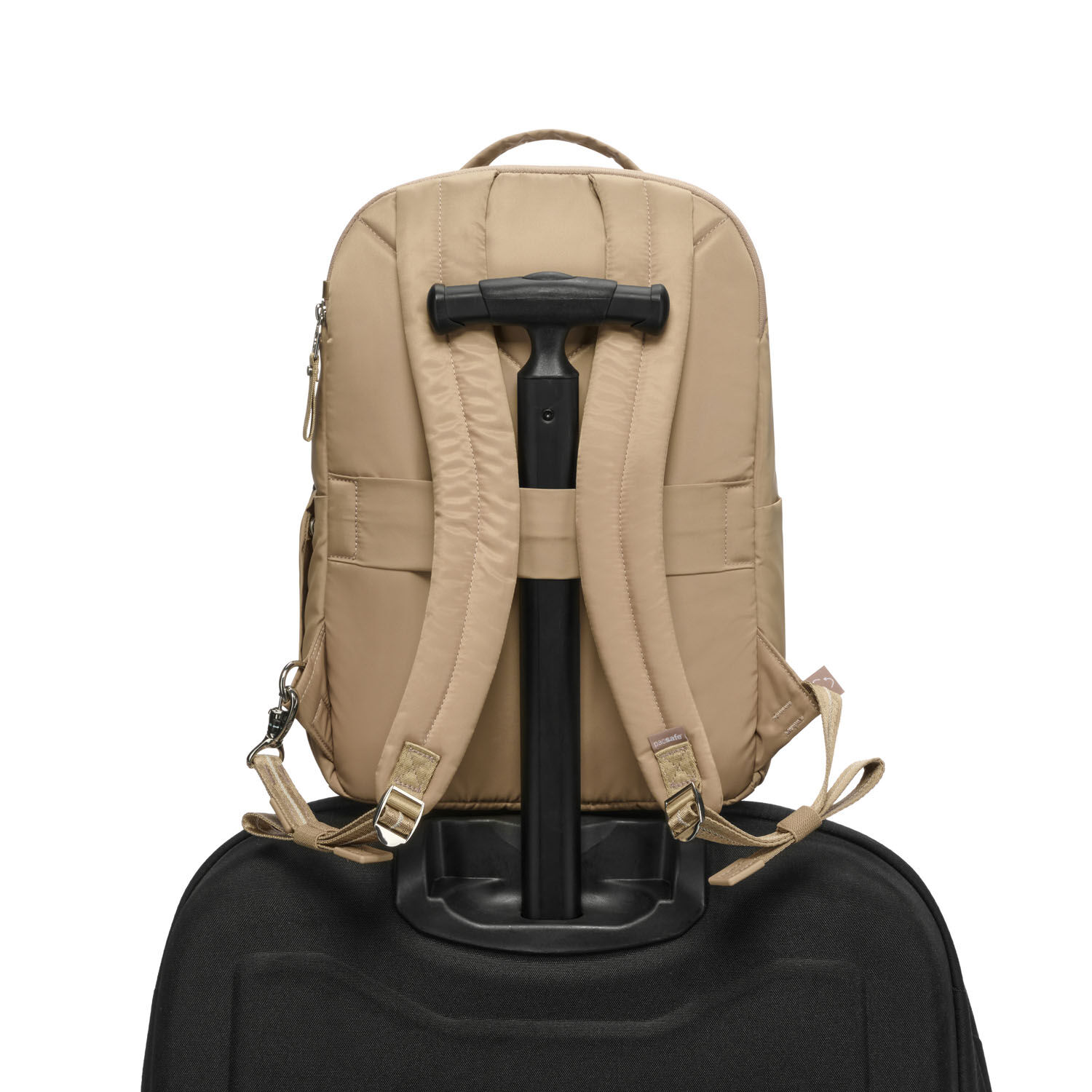 pacsafe W 10L Anti Theft Backpack Taupe pacsafe W 10L Anti Theft Backpack Taupe