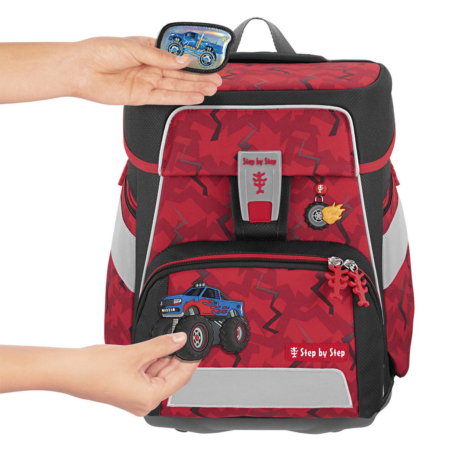 Step by Step MAGIC MAGS Set aus 3-Teilen Monster Truck Rocky