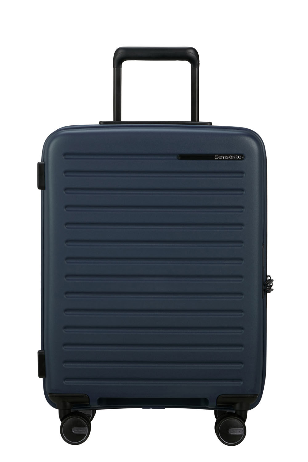 Samsonite Restackd Trolley mit 4 Rollen erweiterbar 55cm + GRATIS HOTELGUTSCHEIN Midnight Samsonite Restackd Trolley mit 4 Rollen erweiterbar 55cm + GRATIS HOTELGUTSCHEIN Midnight