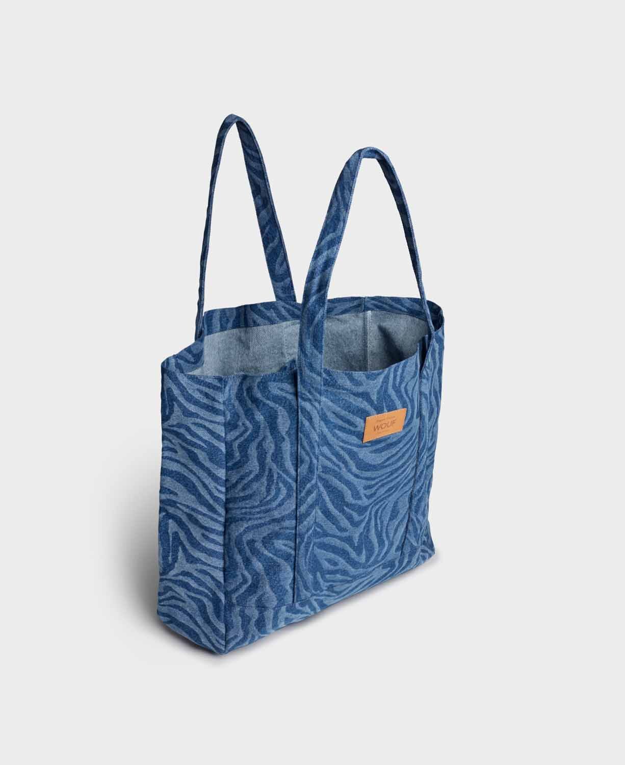 Wouf Denim Collection Tote Bag Sierra Wouf Denim Collection Tote Bag Sierra
