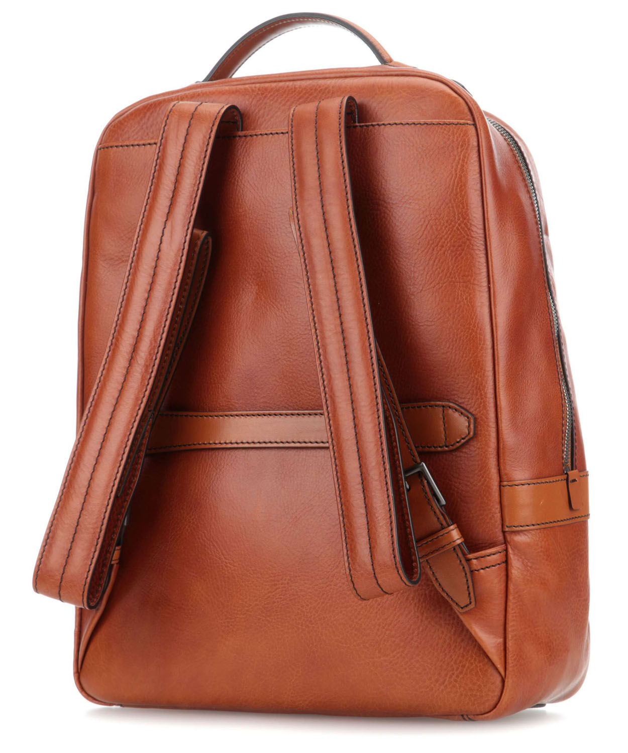 The Bridge Capalbio Laptop Rucksack Cognac