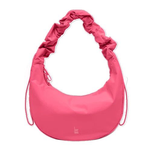 GOT BAG Moon Bag Ruffle Umhängetasche, monochrome salina pink