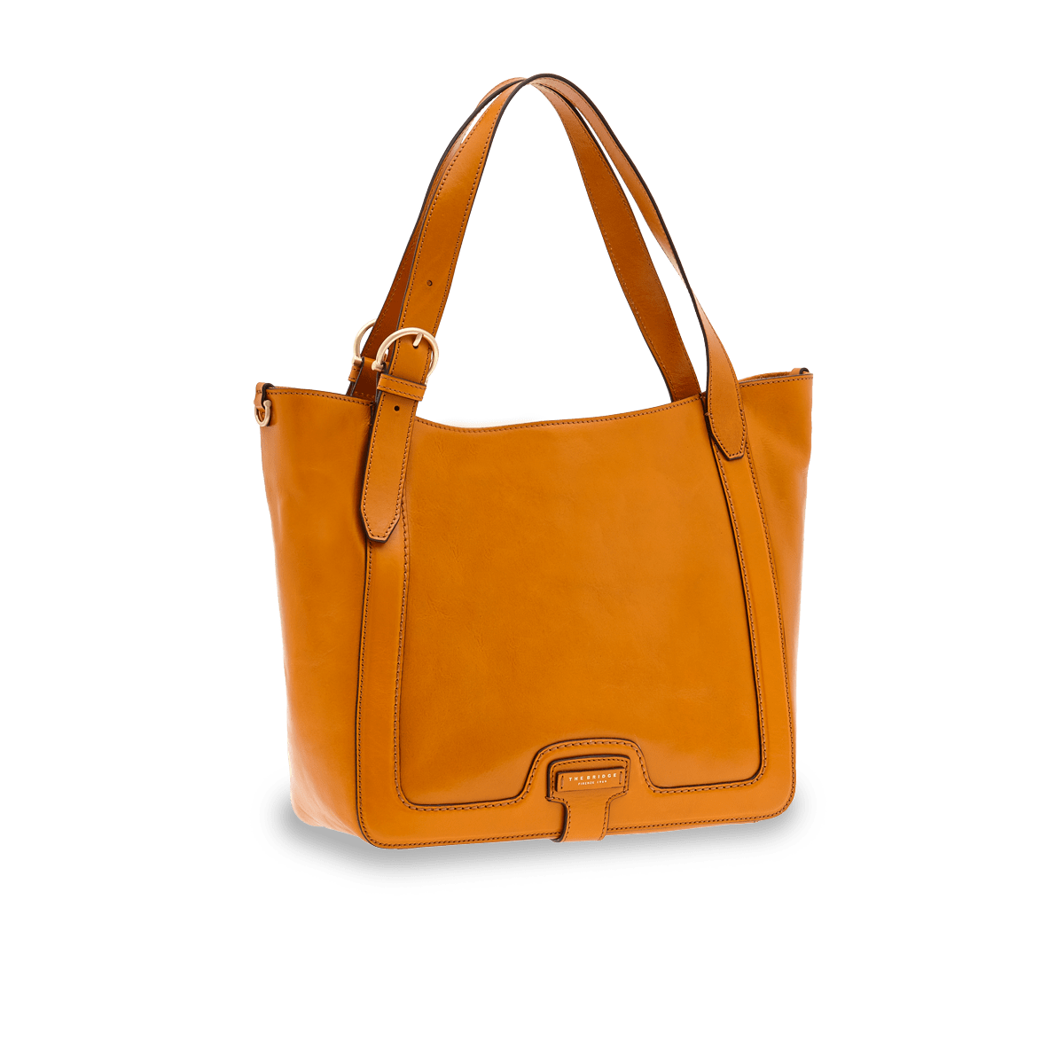The Bridge Giglio Tasche mit zwei Griffen Gelb/Gold
