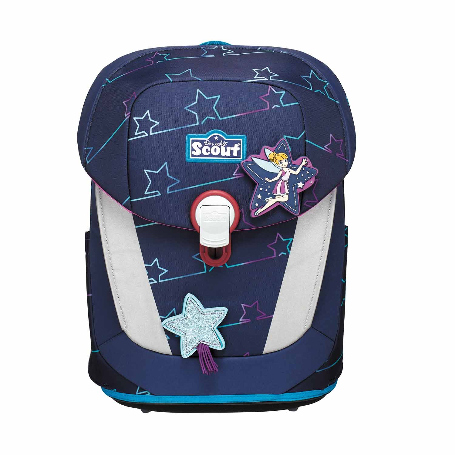 Scout Sunny II Schulranzen-Set 4-teilig mit Sporttasche Blue Star Scout Sunny II Schulranzen-Set 4-teilig mit Sporttasche Blue Star
