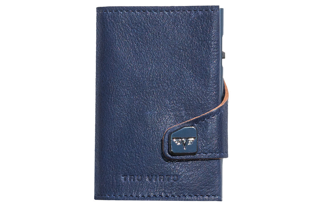 Tru Virtu Click & Slide Wallet *Special Edition* Caramba Blue-Sand/Titan