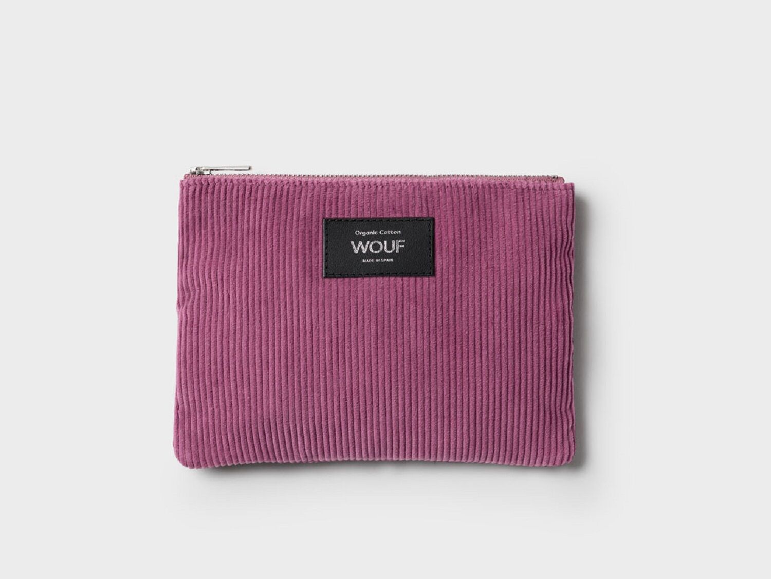 Wouf Corduroy Collection Pouch Mauve