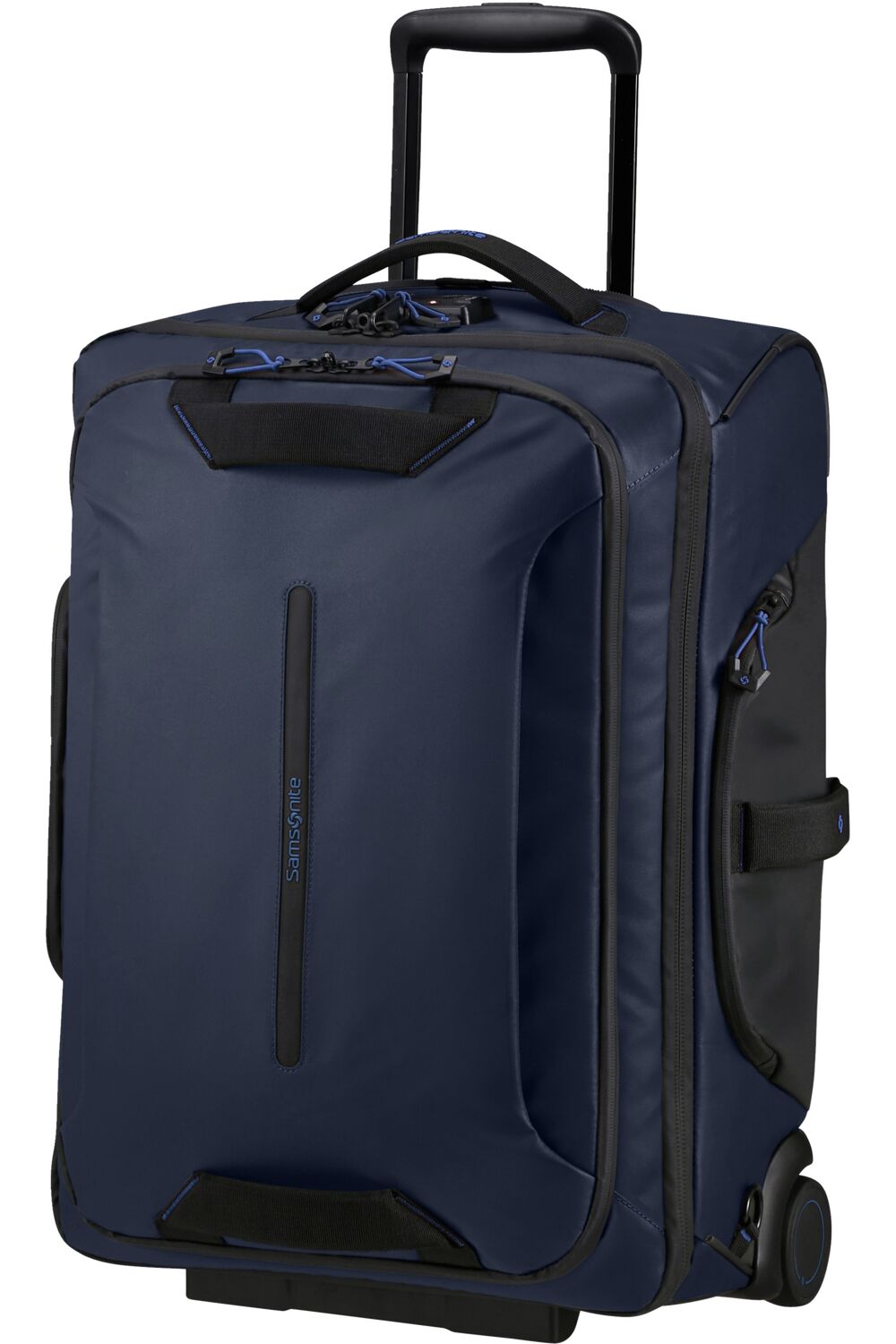 Samsonite Ecodiver Reisetasche/Rucksack mit Rollen 55cm + GRATIS HOTELGUTSCHEIN Blue Nights