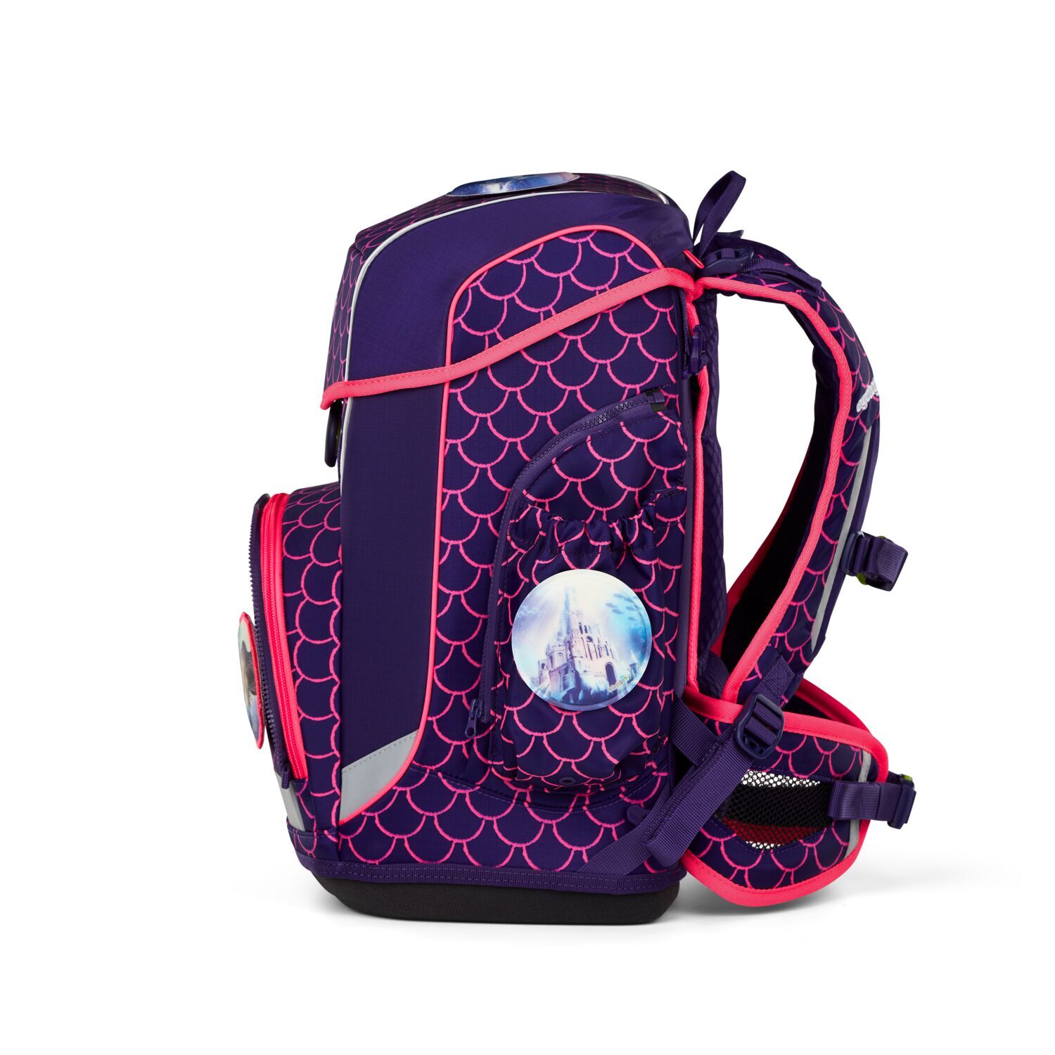 ergobag cubo light LUMI Edition Schulranzen Set 6-teilig 2025 PerlentauchBär