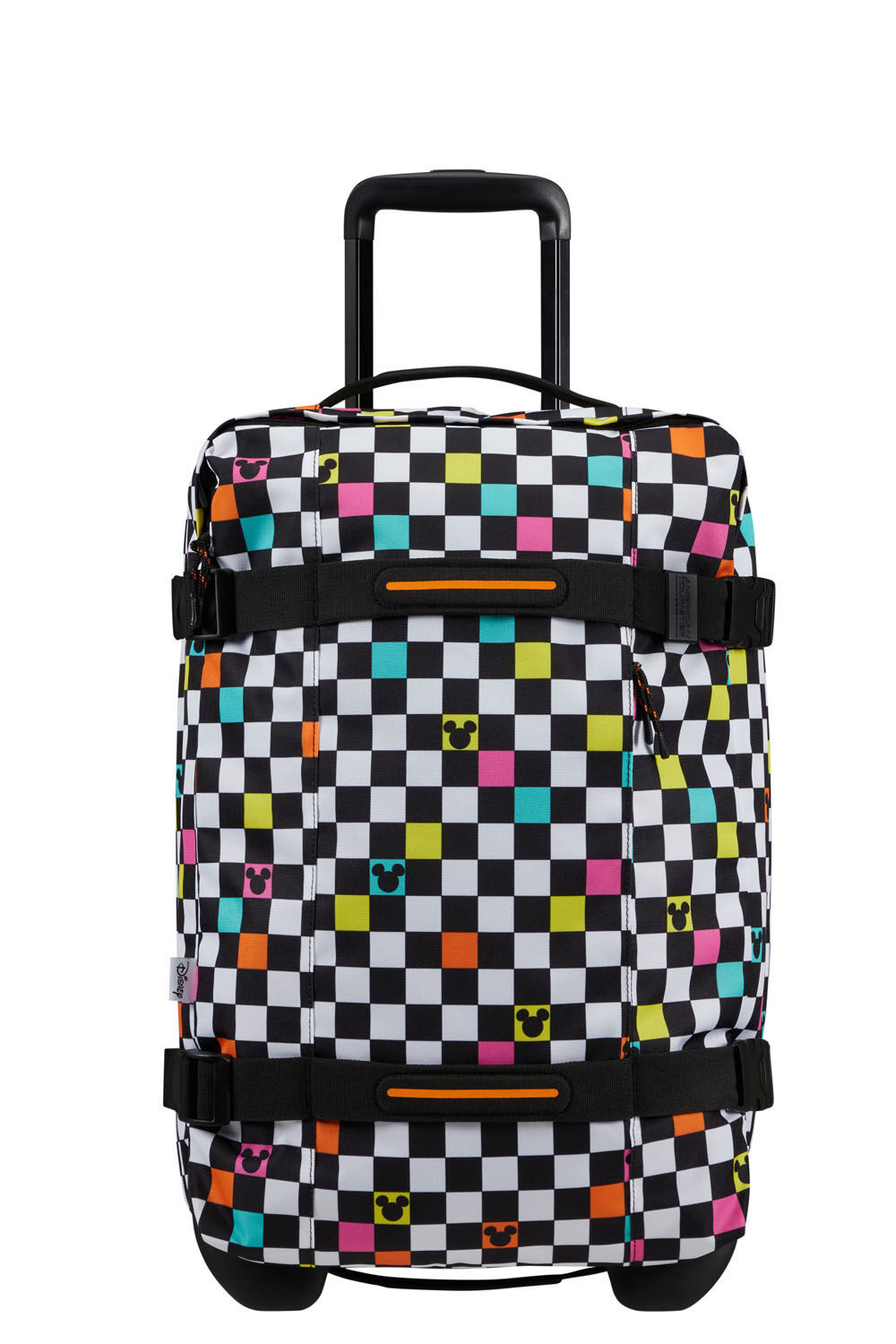 American Tourister Urban Track Disney S, Reisetasche mit Rollen Mickey Check